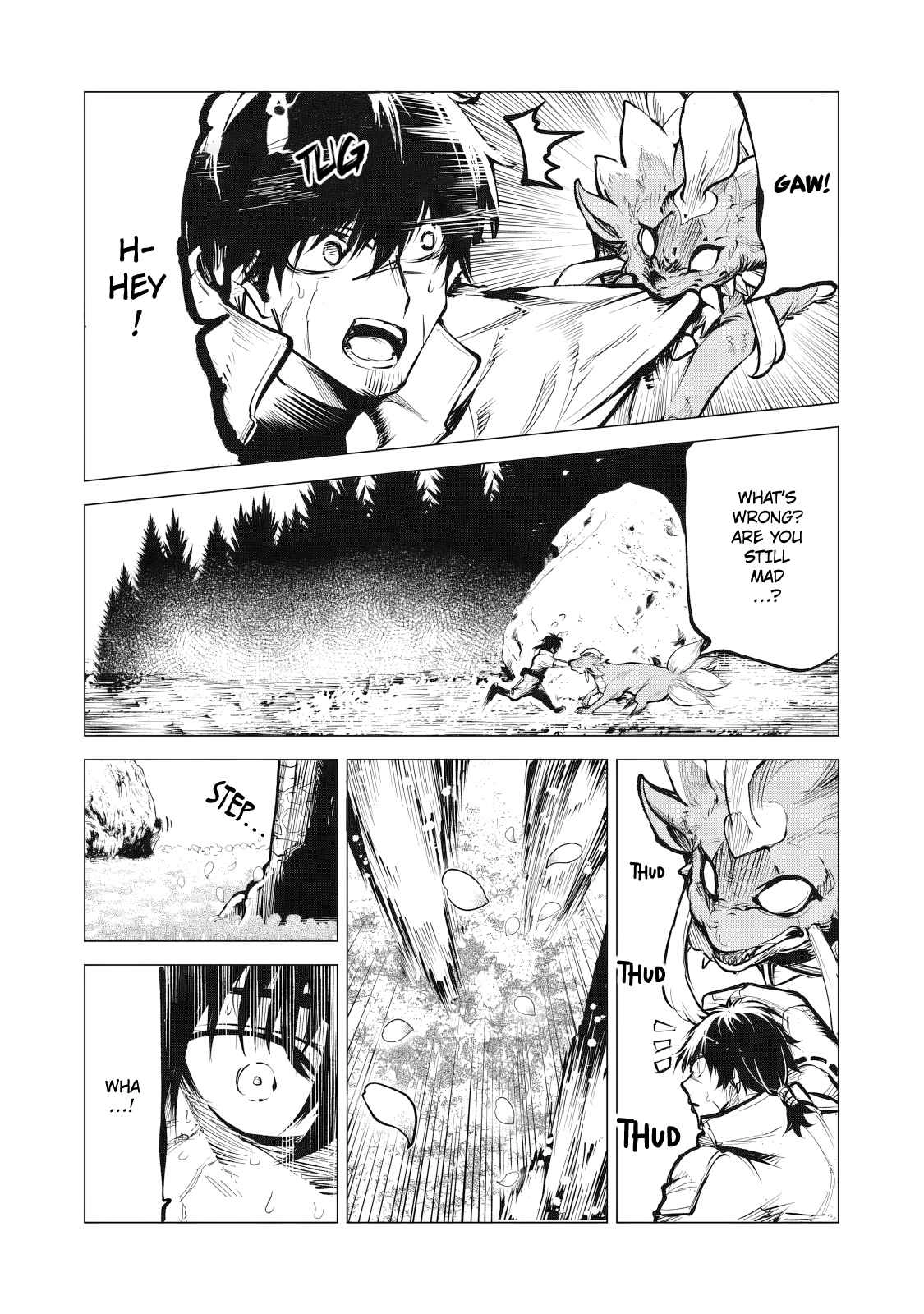 Kuni wo Owareta Ryuushi-san, Hirowareta Ringoku de Ukkari Musou Shite Shimau. ~Jakushou Kokka ga Tairiku Saikyou no Ryuu no Rakuen ni Naru made~ Chapter 7 page 21 - 