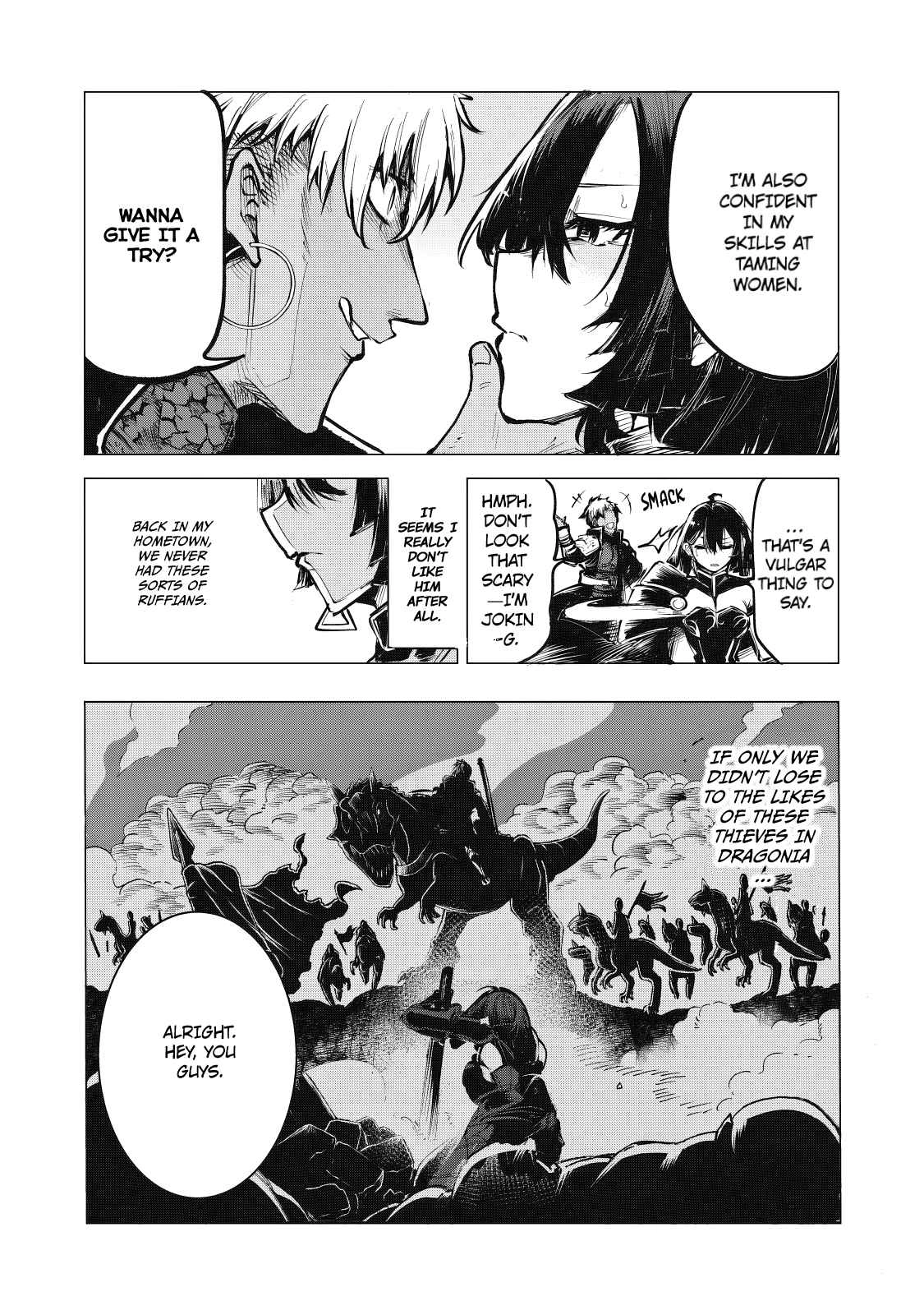 Kuni wo Owareta Ryuushi-san, Hirowareta Ringoku de Ukkari Musou Shite Shimau. ~Jakushou Kokka ga Tairiku Saikyou no Ryuu no Rakuen ni Naru made~ Chapter 7 page 5 - 