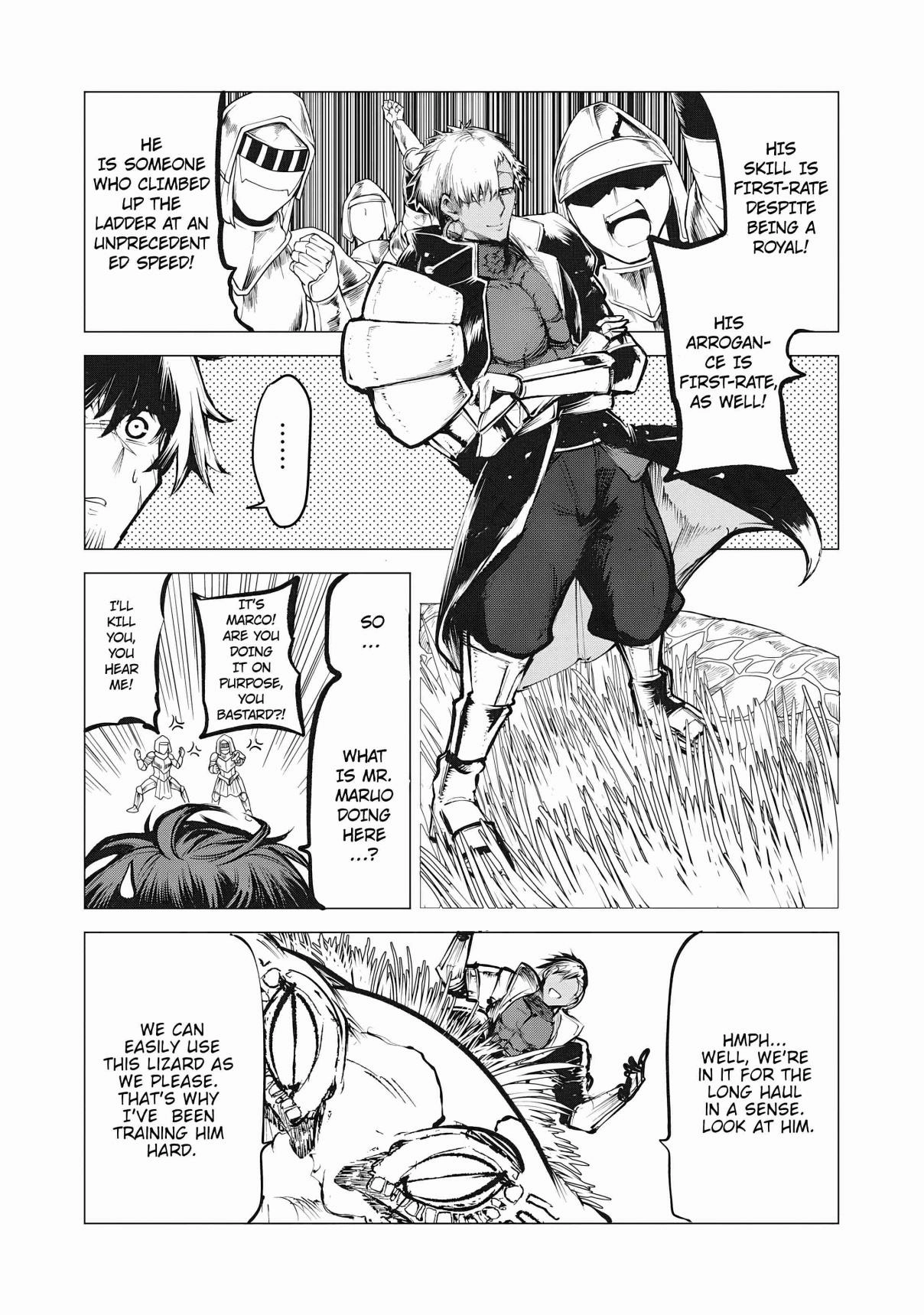 Kuni wo Owareta Ryuushi-san, Hirowareta Ringoku de Ukkari Musou Shite Shimau. ~Jakushou Kokka ga Tairiku Saikyou no Ryuu no Rakuen ni Naru made~ Chapter 8 page 4 - 