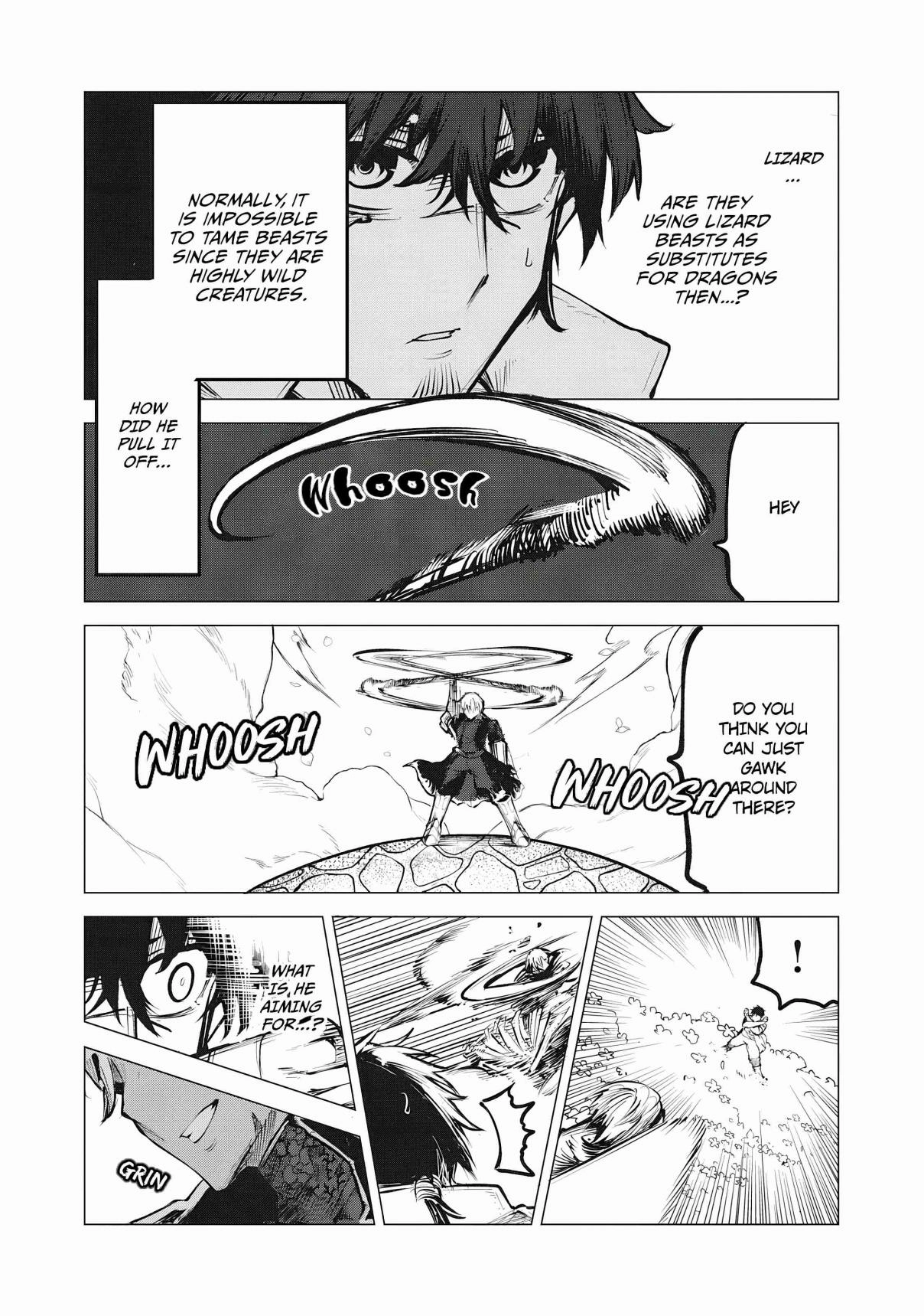 Kuni wo Owareta Ryuushi-san, Hirowareta Ringoku de Ukkari Musou Shite Shimau. ~Jakushou Kokka ga Tairiku Saikyou no Ryuu no Rakuen ni Naru made~ Chapter 8 page 5 - 