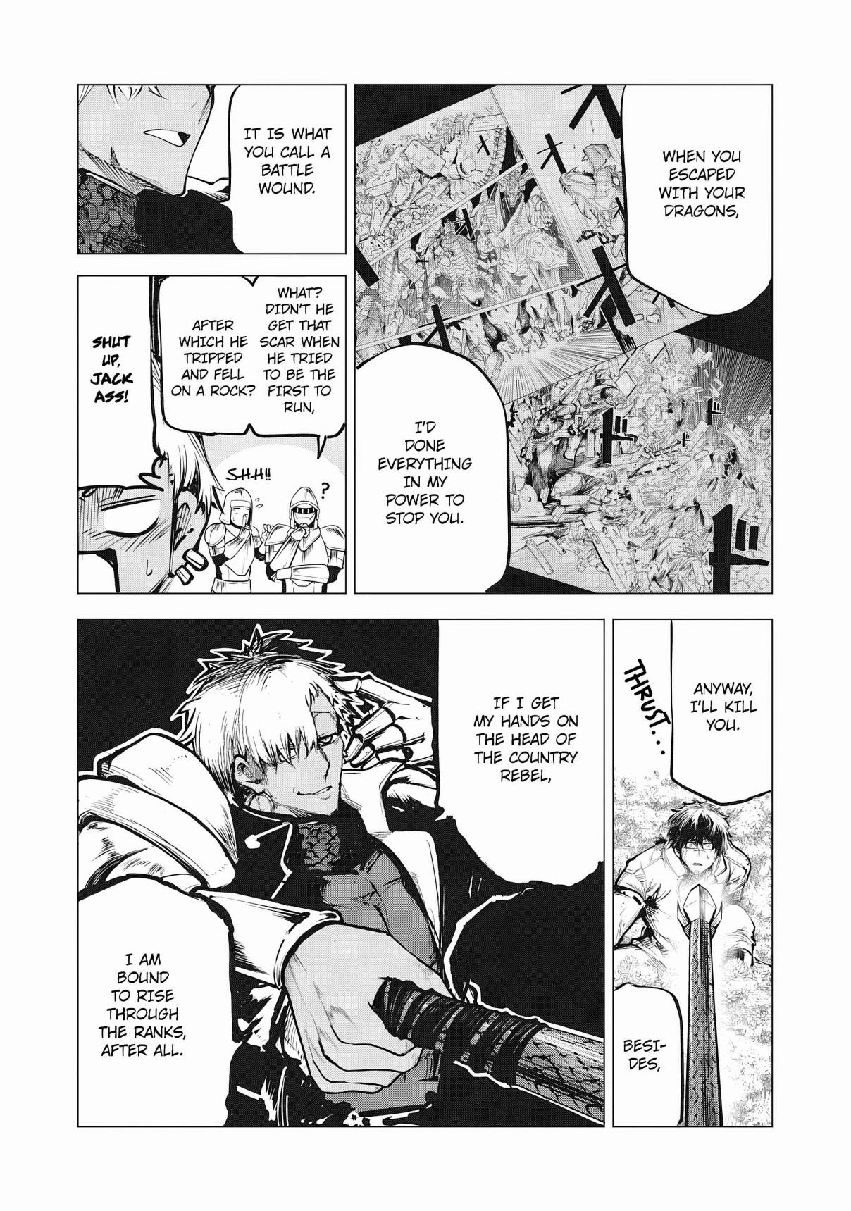 Kuni wo Owareta Ryuushi-san, Hirowareta Ringoku de Ukkari Musou Shite Shimau. ~Jakushou Kokka ga Tairiku Saikyou no Ryuu no Rakuen ni Naru made~ Chapter 8 page 8 - 