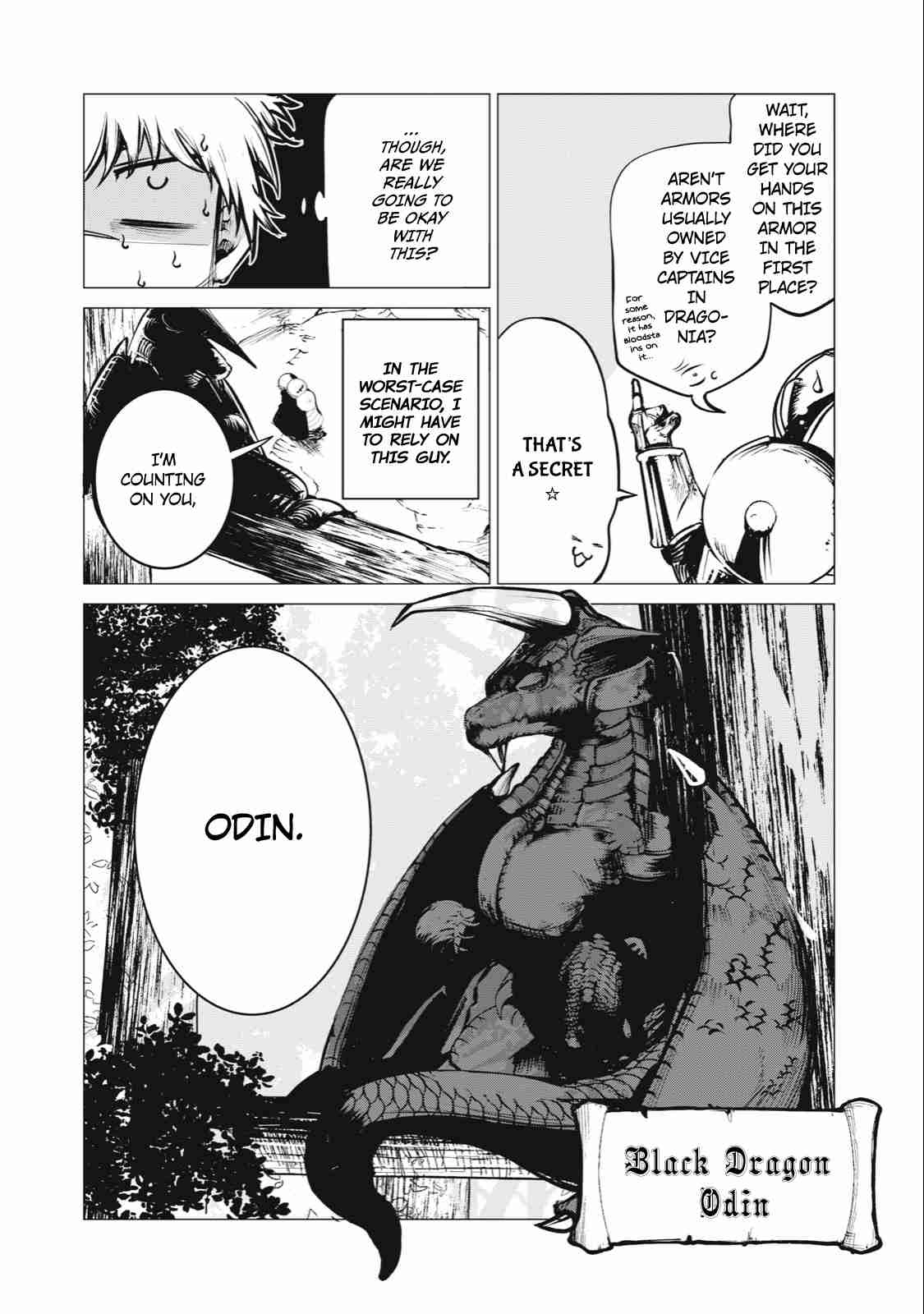 Kuni wo Owareta Ryuushi-san, Hirowareta Ringoku de Ukkari Musou Shite Shimau. ~Jakushou Kokka ga Tairiku Saikyou no Ryuu no Rakuen ni Naru made~ Chapter 9 page 21 - 