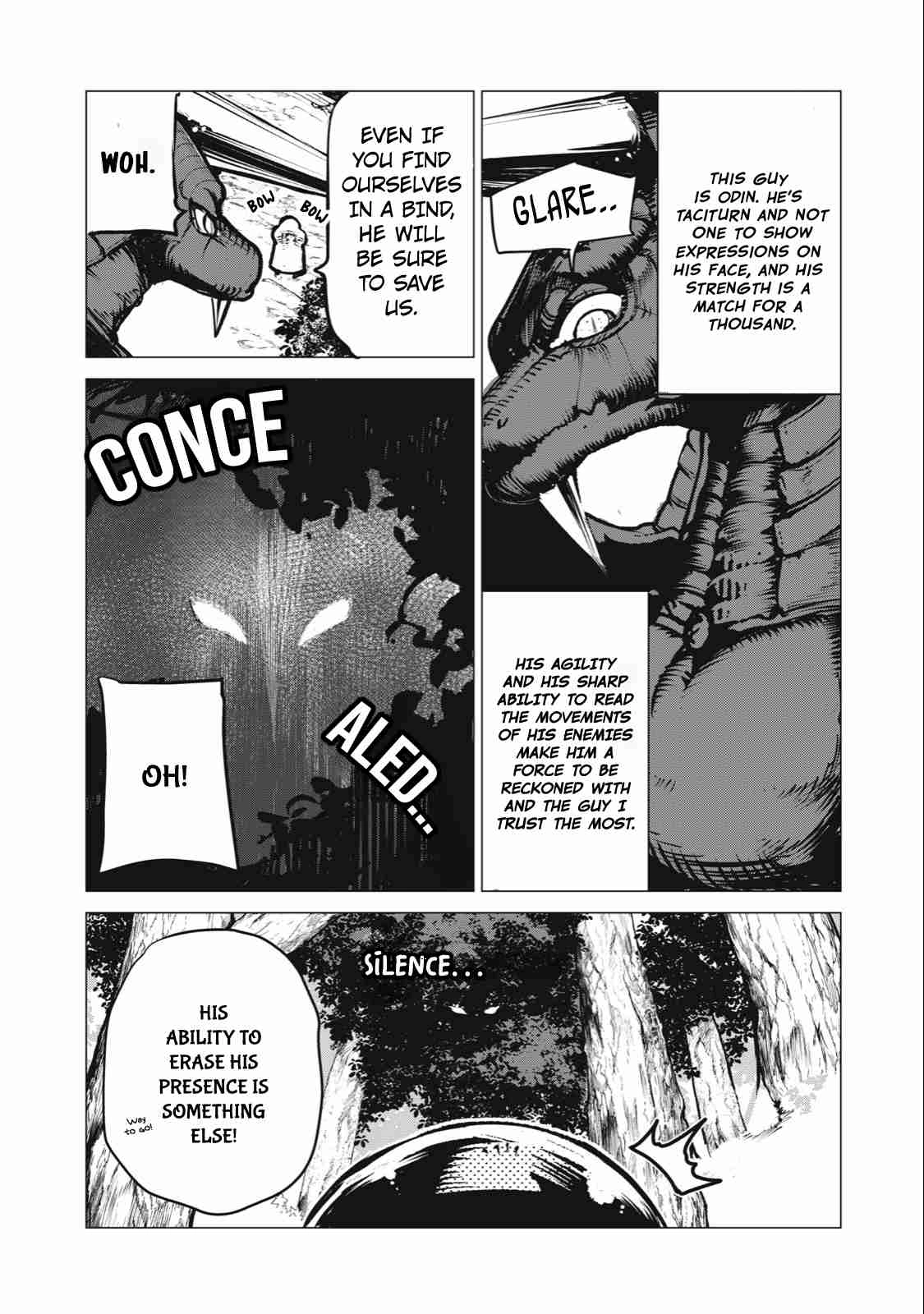 Kuni wo Owareta Ryuushi-san, Hirowareta Ringoku de Ukkari Musou Shite Shimau. ~Jakushou Kokka ga Tairiku Saikyou no Ryuu no Rakuen ni Naru made~ Chapter 9 page 22 - 