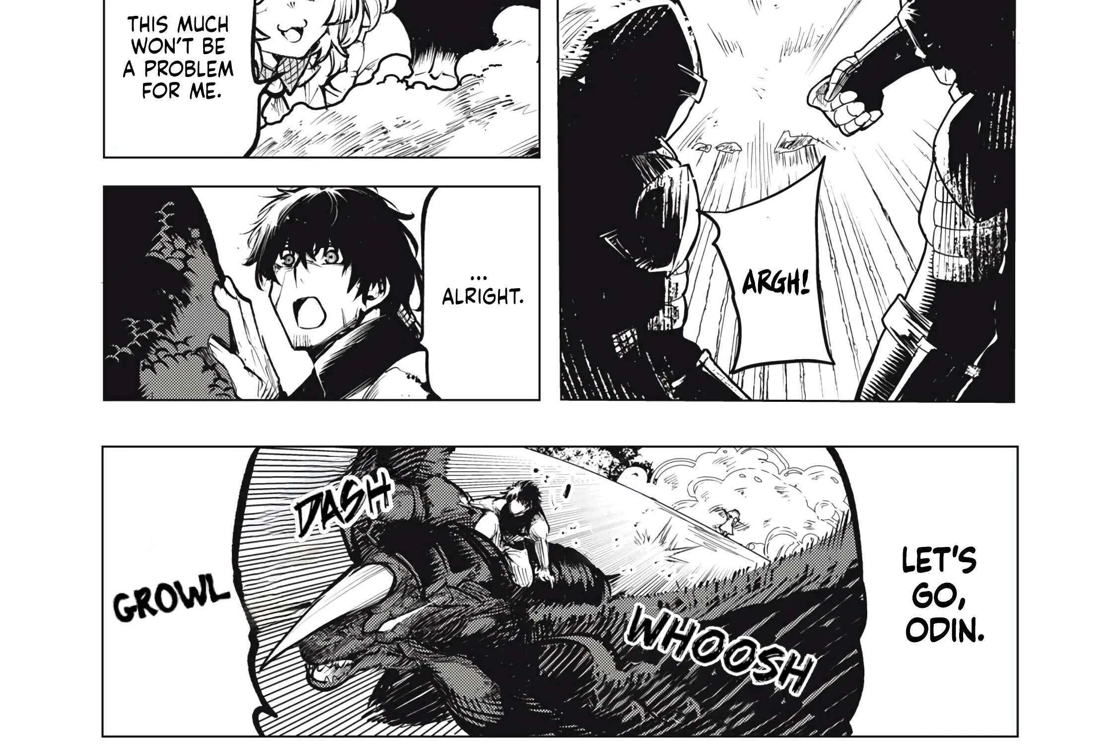 Kuni wo Owareta Ryuushi-san, Hirowareta Ringoku de Ukkari Musou shite Shimau. Chapter 11 page 47 - 