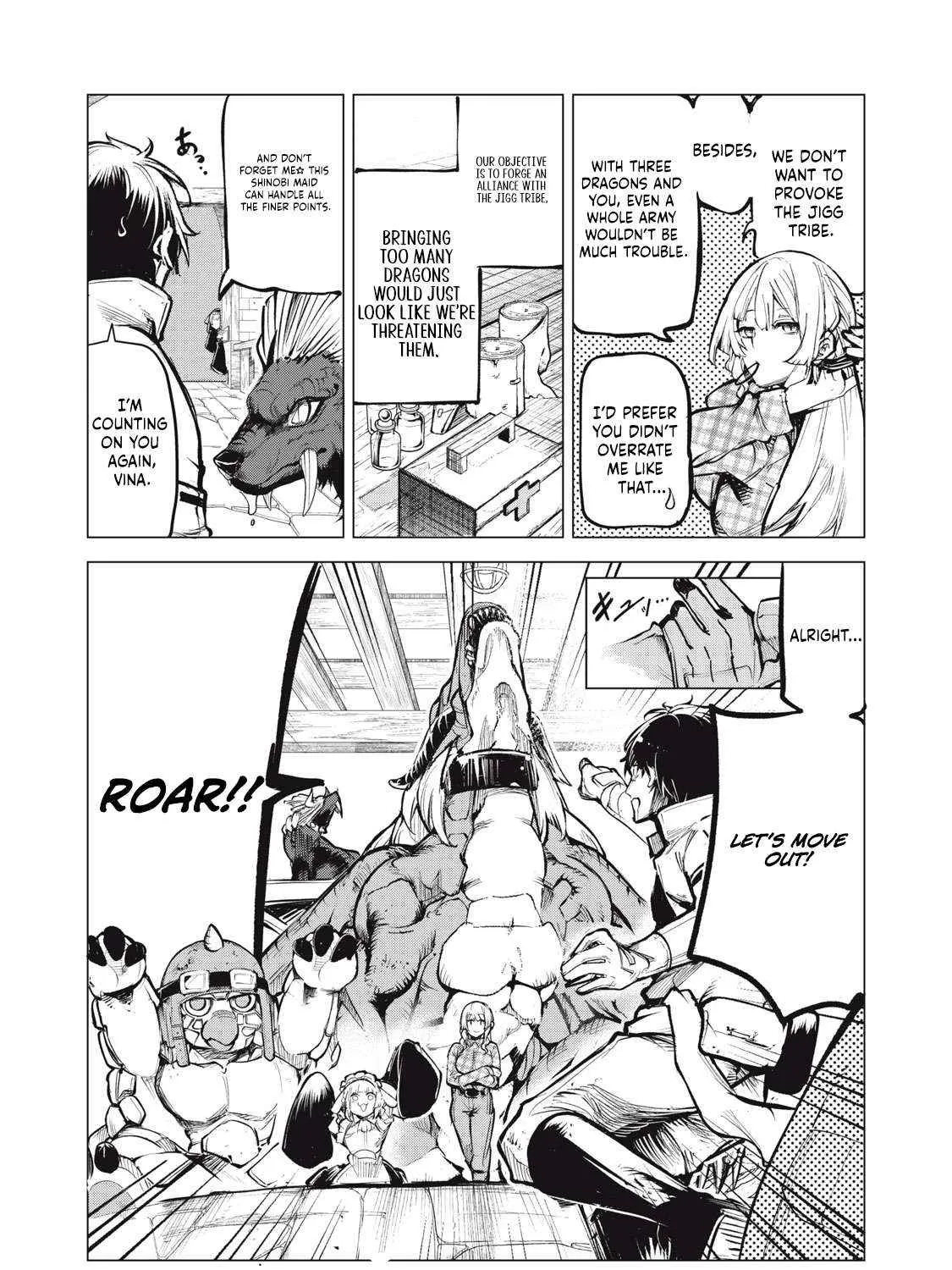 Kuni wo Owareta Ryuushi-san, Hirowareta Ringoku de Ukkari Musou shite Shimau. Chapter 14.1 page 4 - 