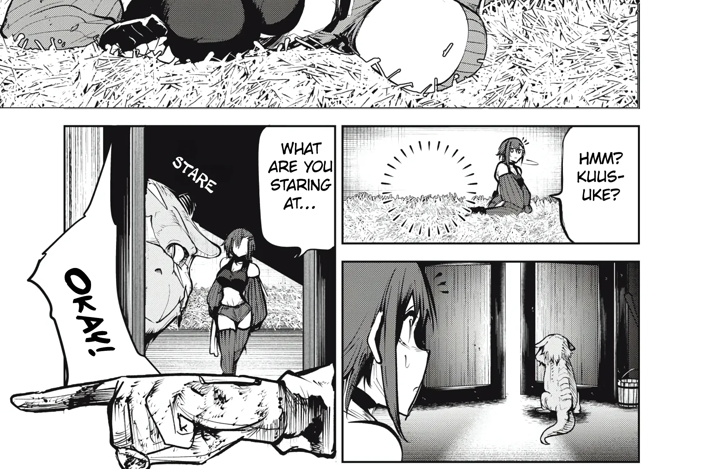 Kuni wo Owareta Ryuushi-san, Hirowareta Ringoku de Ukkari Musou shite Shimau. Chapter 3 page 45 - 