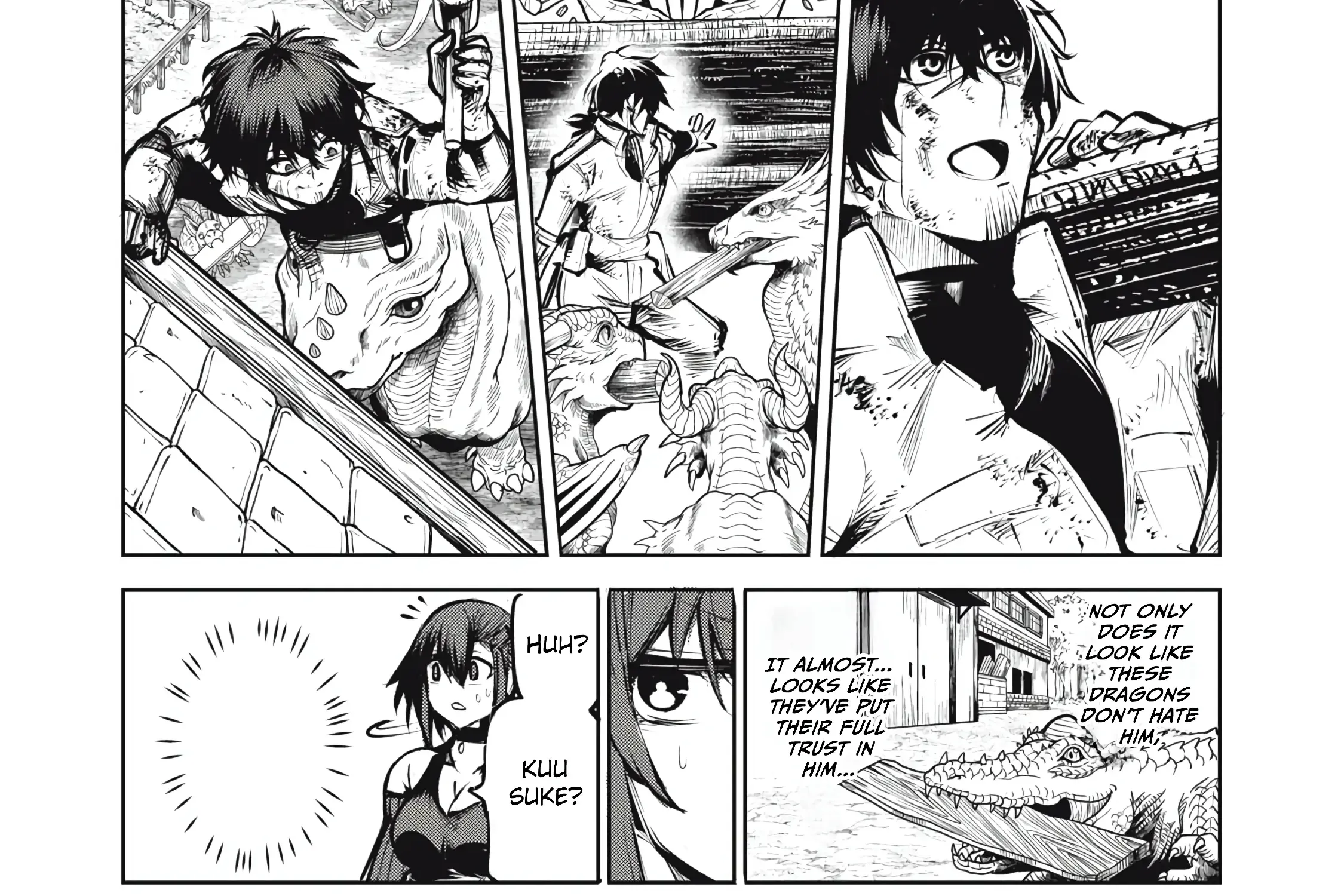 Kuni wo Owareta Ryuushi-san, Hirowareta Ringoku de Ukkari Musou shite Shimau. Chapter 3 page 57 - 