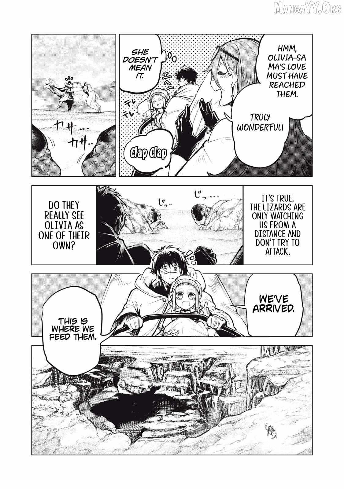 Kuni wo Owareta Ryuushi-san, Hirowareta Ringoku de Ukkari Musou shite Shimau. Chapter 34 page 11 - 