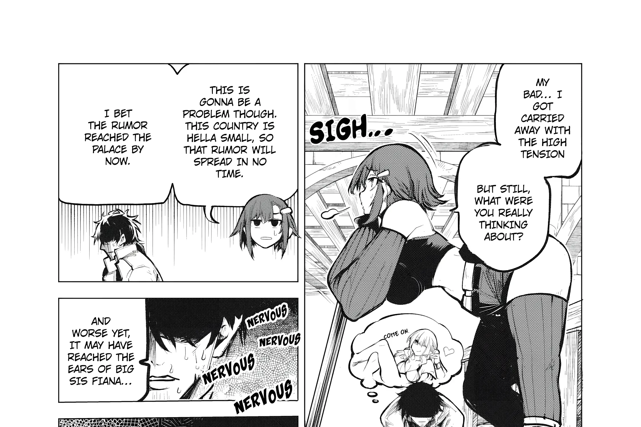 Kuni wo Owareta Ryuushi-san, Hirowareta Ringoku de Ukkari Musou shite Shimau. Chapter 5 page 14 - 