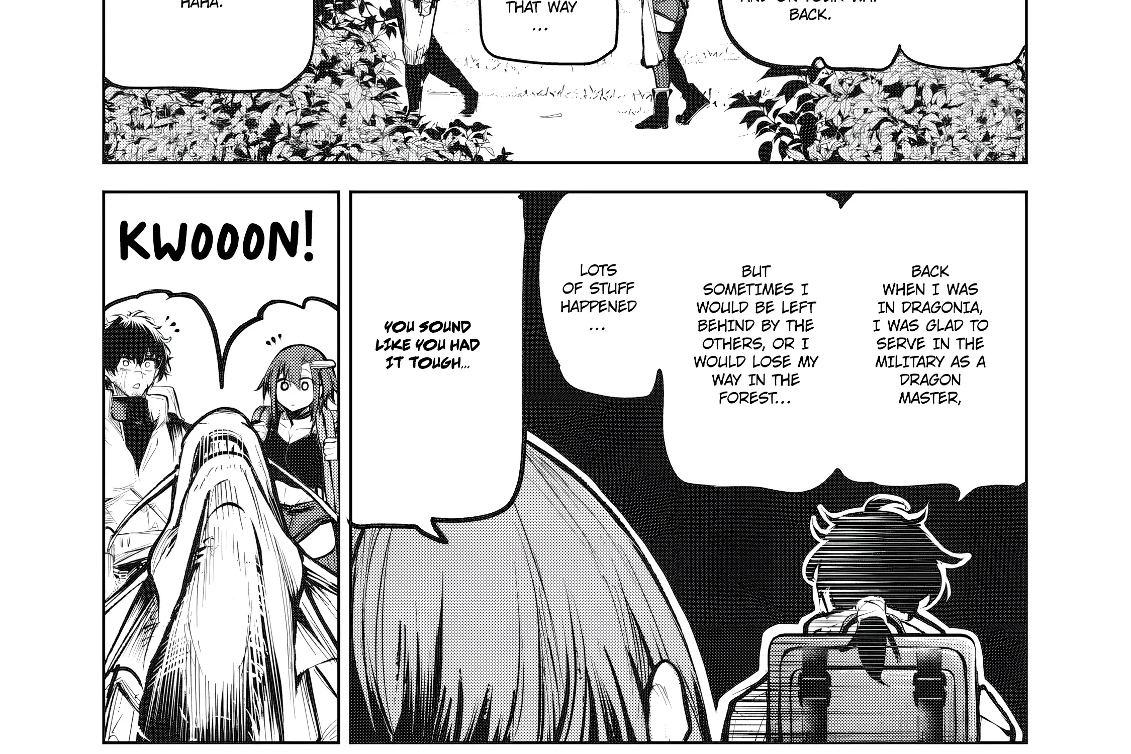 Kuni wo Owareta Ryuushi-san, Hirowareta Ringoku de Ukkari Musou shite Shimau. Chapter 5 page 42 - 