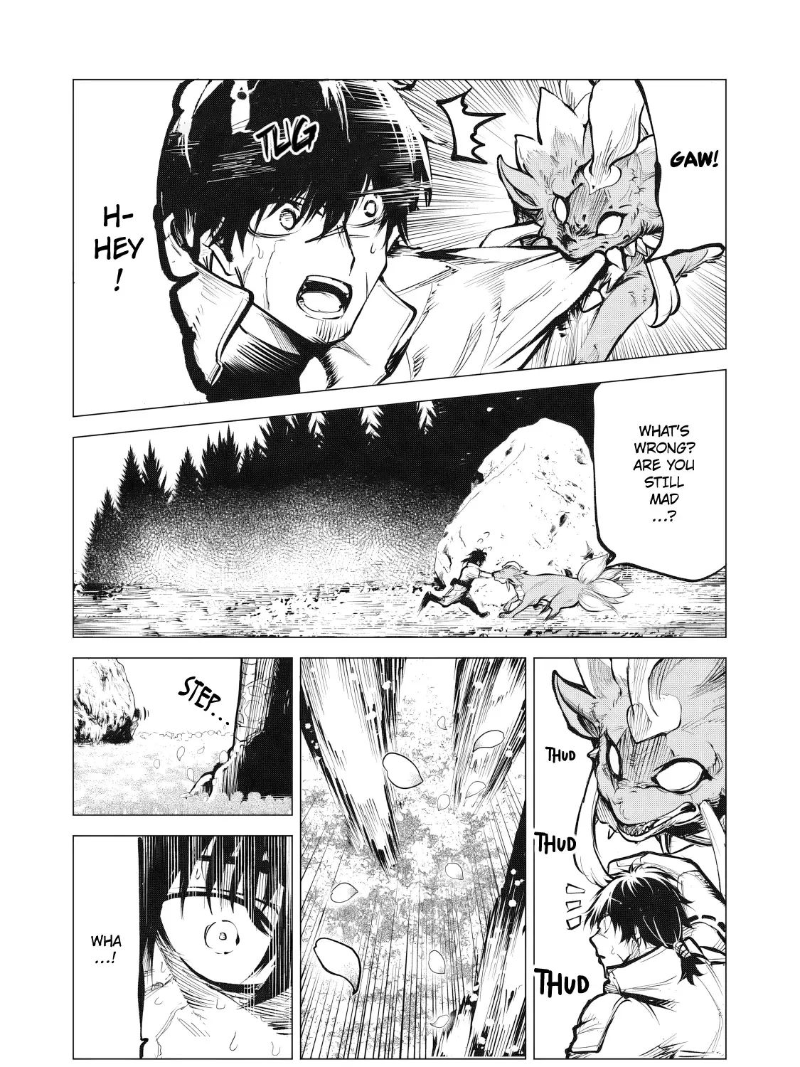 Kuni wo Owareta Ryuushi-san, Hirowareta Ringoku de Ukkari Musou shite Shimau. Chapter 7 page 42 - 