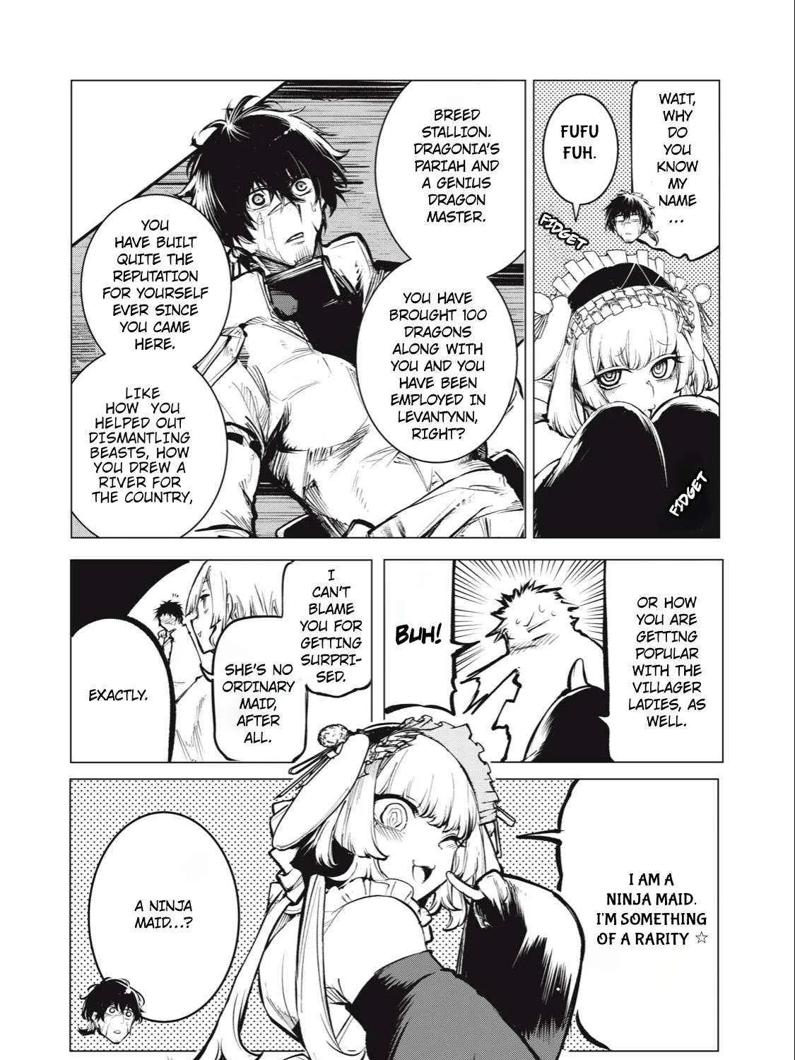 Kuni wo Owareta Ryuushi-san, Hirowareta Ringoku de Ukkari Musou shite Shimau. Chapter 9 page 14 - 