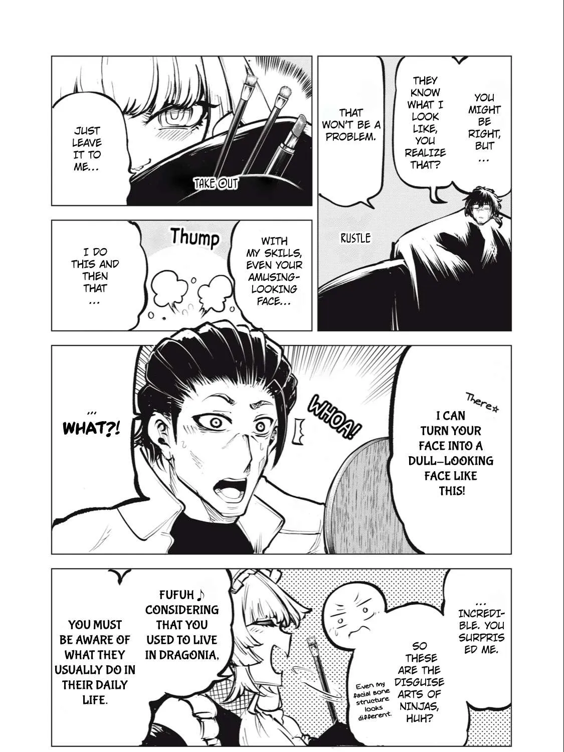 Kuni wo Owareta Ryuushi-san, Hirowareta Ringoku de Ukkari Musou shite Shimau. Chapter 9 page 36 - 