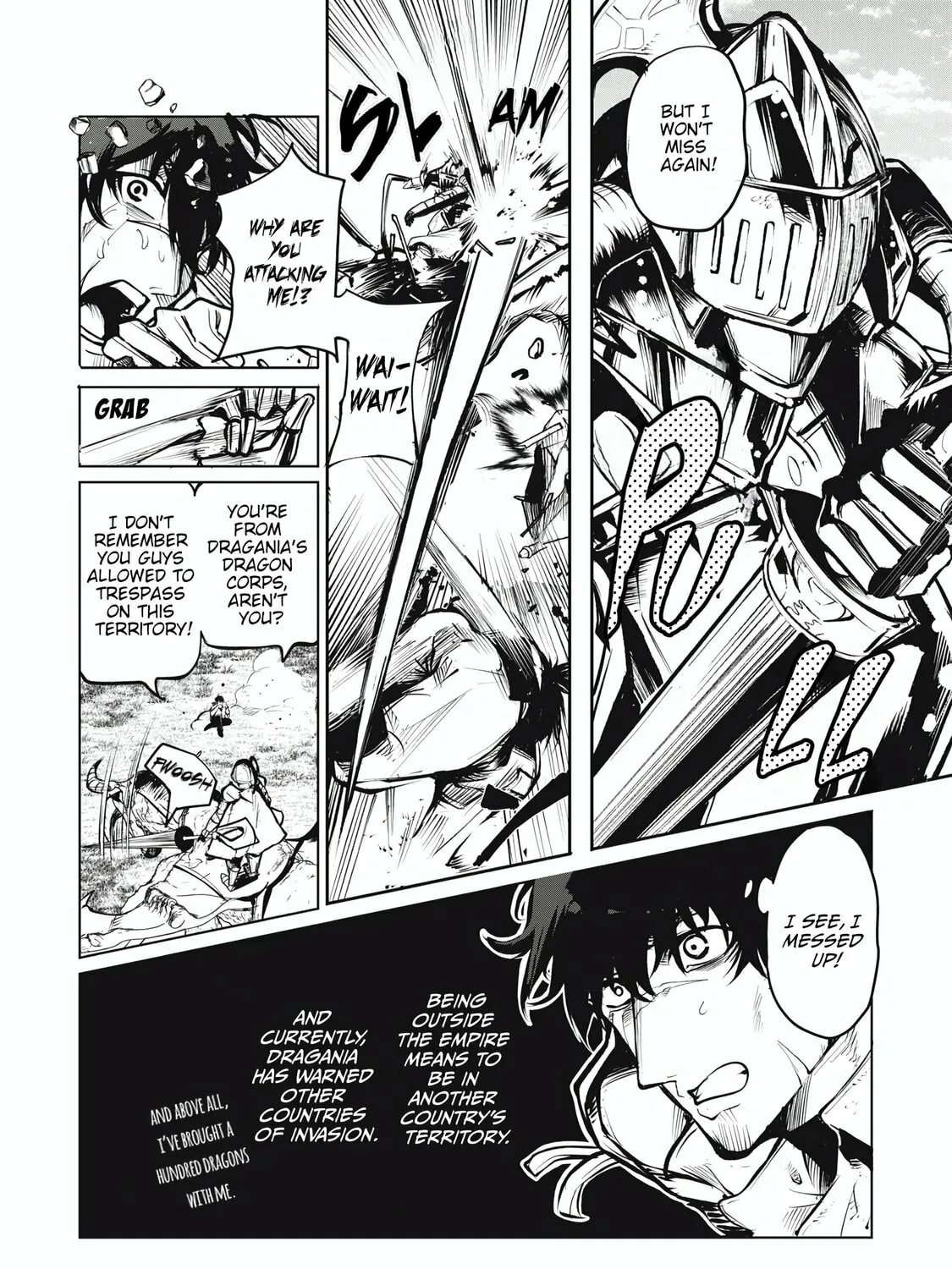 Kuni wo Owareta Ryuushi-san, Hirowareta Ringoku de Ukkari Musou Shiteshimau. Jakushou Kokka ga Tairiku Saikyou no Ryuu no Rakuen ni Naru made Chapter 1 page 91 - 