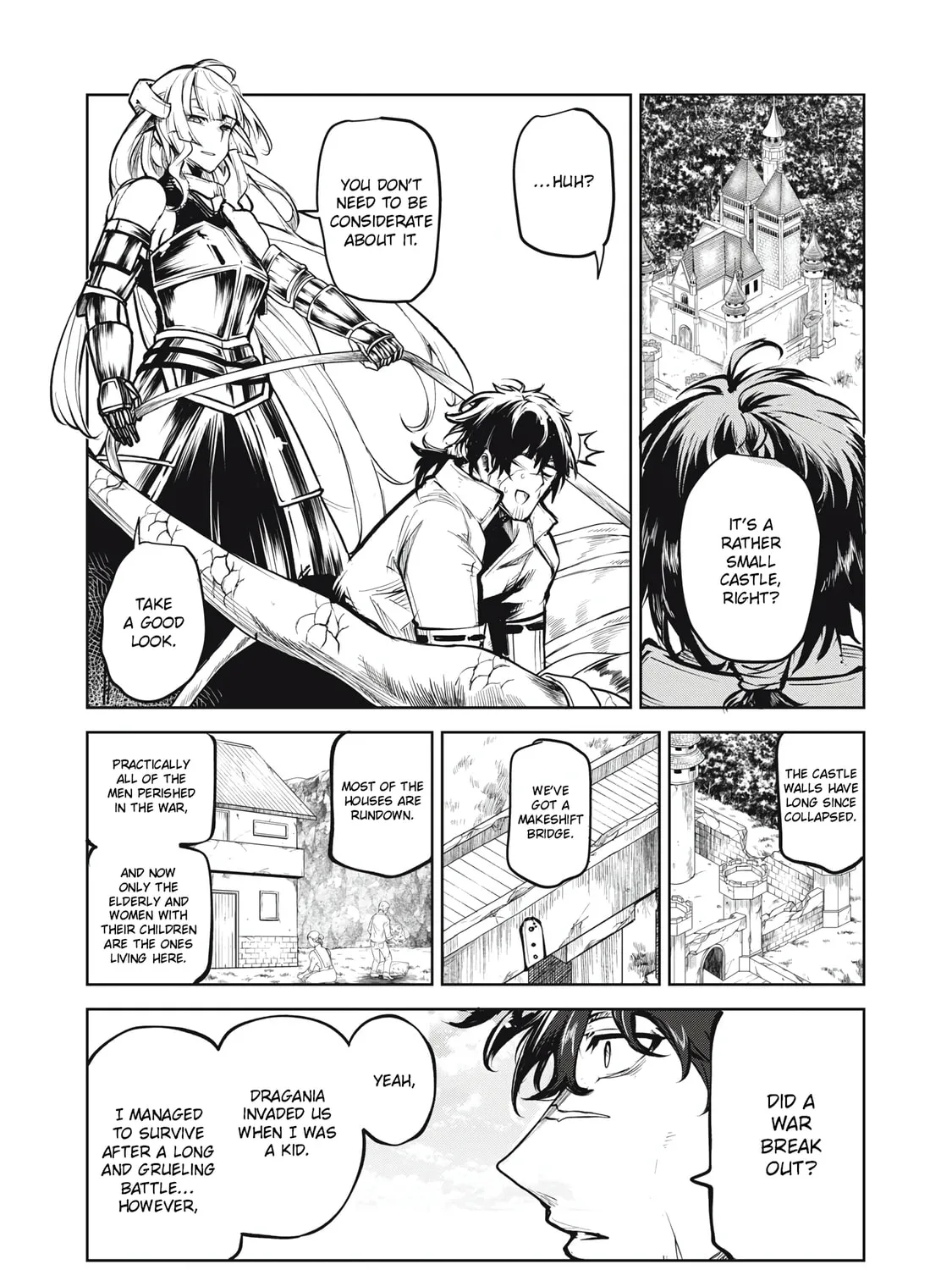 Kuni wo Owareta Ryuushi-san, Hirowareta Ringoku de Ukkari Musou Shiteshimau. Jakushou Kokka ga Tairiku Saikyou no Ryuu no Rakuen ni Naru made Chapter 2.1 page 7 - 