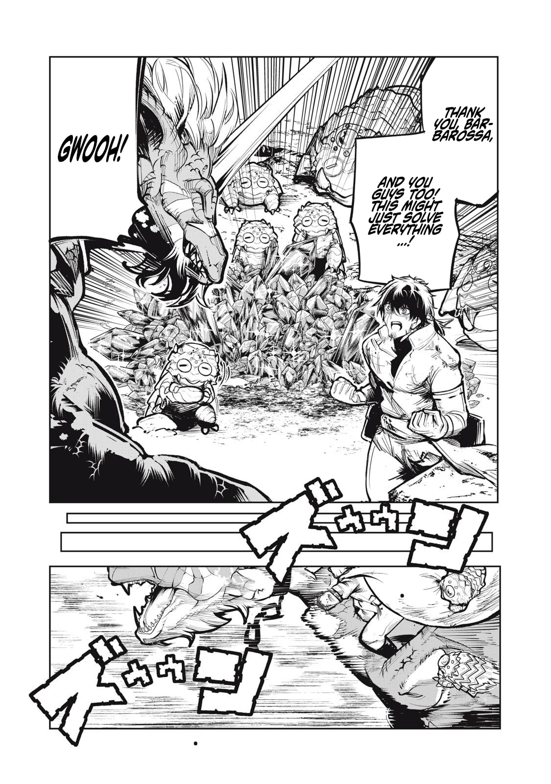 Kuni wo Owareta Ryuushi-san, Hirowareta Ringoku de Ukkari Musou Shiteshimau. Jakushou Kokka ga Tairiku Saikyou no Ryuu no Rakuen ni Naru made Chapter 27 page 14 - 