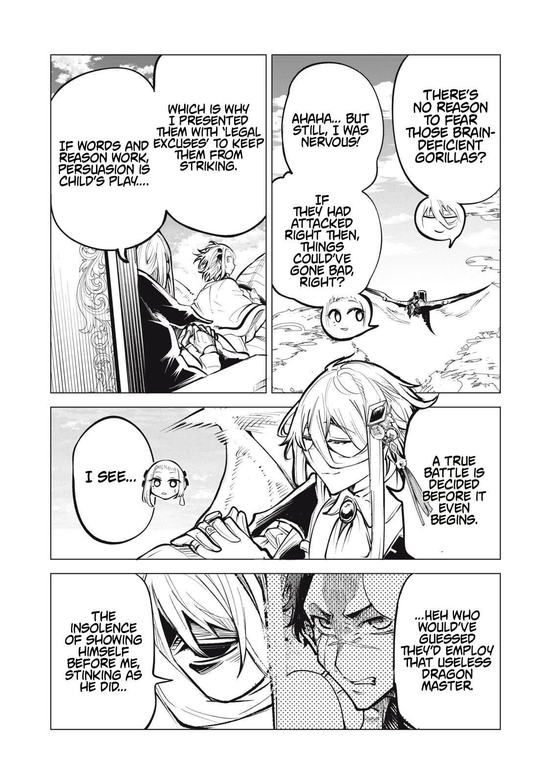 Kuni wo Owareta Ryuushi-san, Hirowareta Ringoku de Ukkari Musou Shiteshimau. Jakushou Kokka ga Tairiku Saikyou no Ryuu no Rakuen ni Naru made Chapter 27 page 3 - 