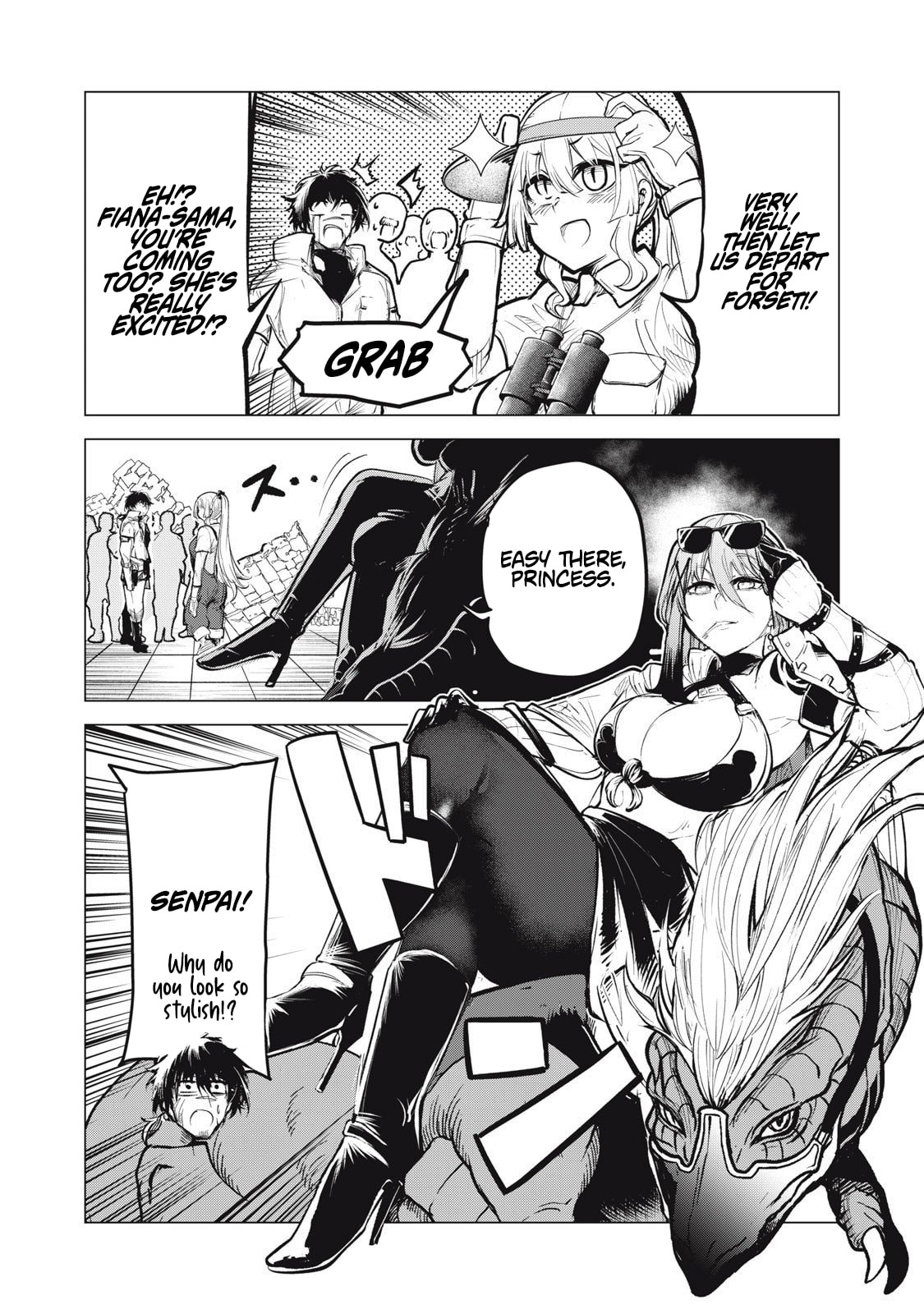 Kuni wo Owareta Ryuushi-san, Hirowareta Ringoku de Ukkari Musou Shiteshimau. Jakushou Kokka ga Tairiku Saikyou no Ryuu no Rakuen ni Naru made Chapter 29 page 8 - 