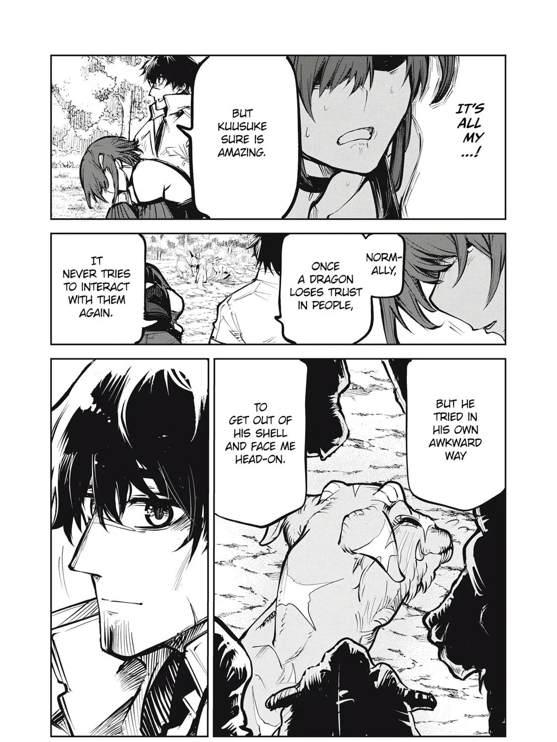 Kuni wo Owareta Ryuushi-san, Hirowareta Ringoku de Ukkari Musou Shiteshimau. Jakushou Kokka ga Tairiku Saikyou no Ryuu no Rakuen ni Naru made Chapter 3 page 46 - 
