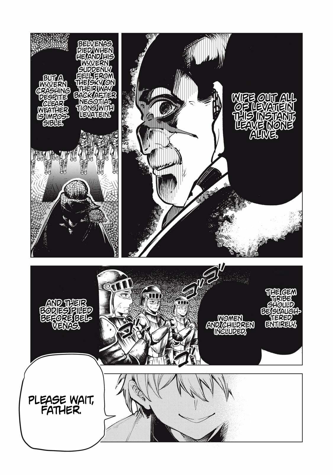 Kuni wo Owareta Ryuushi-san, Hirowareta Ringoku de Ukkari Musou Shiteshimau. Jakushou Kokka ga Tairiku Saikyou no Ryuu no Rakuen ni Naru made Chapter 30 page 3 - 
