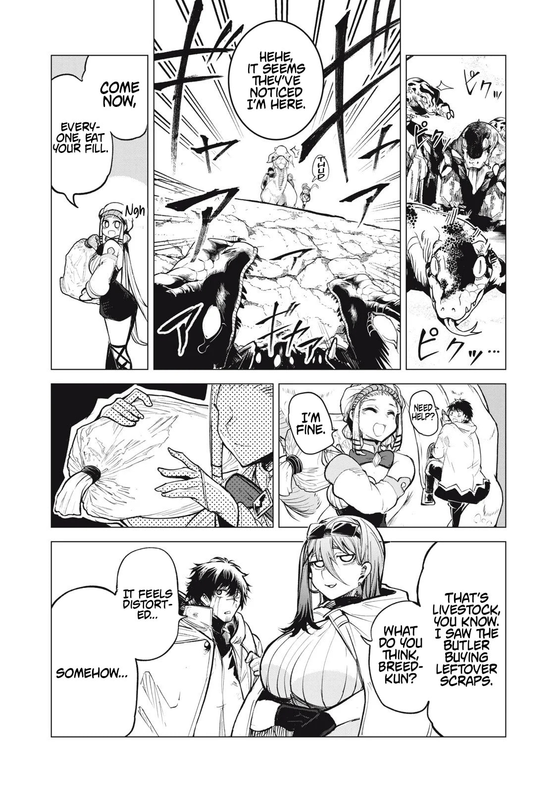 Kuni wo Owareta Ryuushi-san, Hirowareta Ringoku de Ukkari Musou Shiteshimau. Jakushou Kokka ga Tairiku Saikyou no Ryuu no Rakuen ni Naru made Chapter 34 page 12 - 