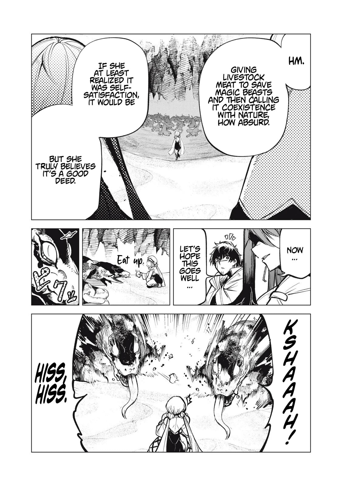Kuni wo Owareta Ryuushi-san, Hirowareta Ringoku de Ukkari Musou Shiteshimau. Jakushou Kokka ga Tairiku Saikyou no Ryuu no Rakuen ni Naru made Chapter 34 page 13 - 