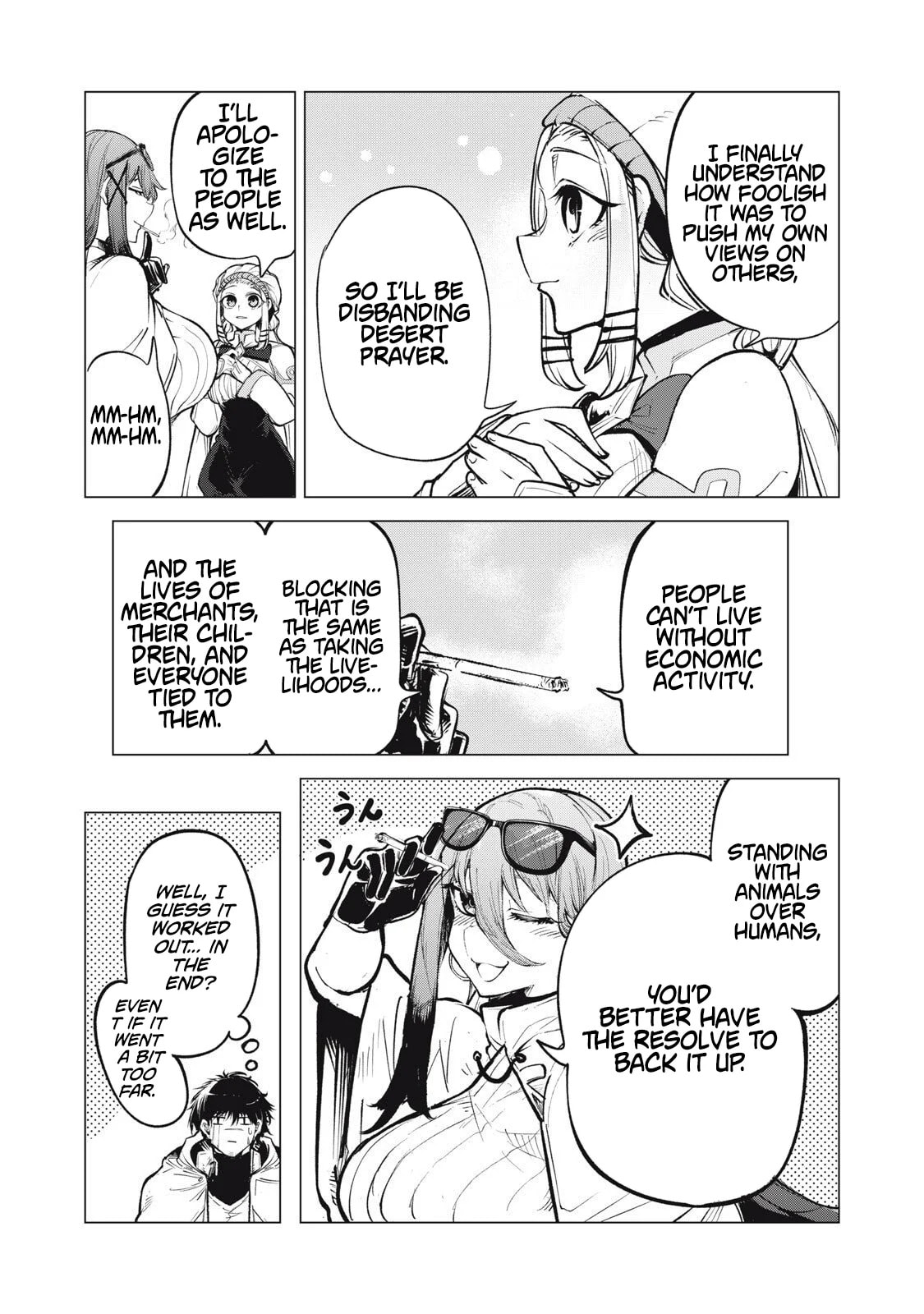 Kuni wo Owareta Ryuushi-san, Hirowareta Ringoku de Ukkari Musou Shiteshimau. Jakushou Kokka ga Tairiku Saikyou no Ryuu no Rakuen ni Naru made Chapter 35 page 3 - 