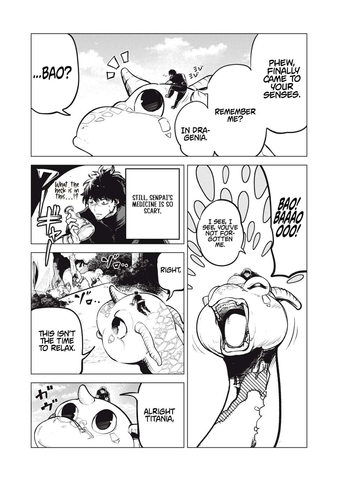 Kuni wo Owareta Ryuushi-san, Hirowareta Ringoku de Ukkari Musou Shiteshimau. Jakushou Kokka ga Tairiku Saikyou no Ryuu no Rakuen ni Naru made Chapter 36.2 page 5 - 
