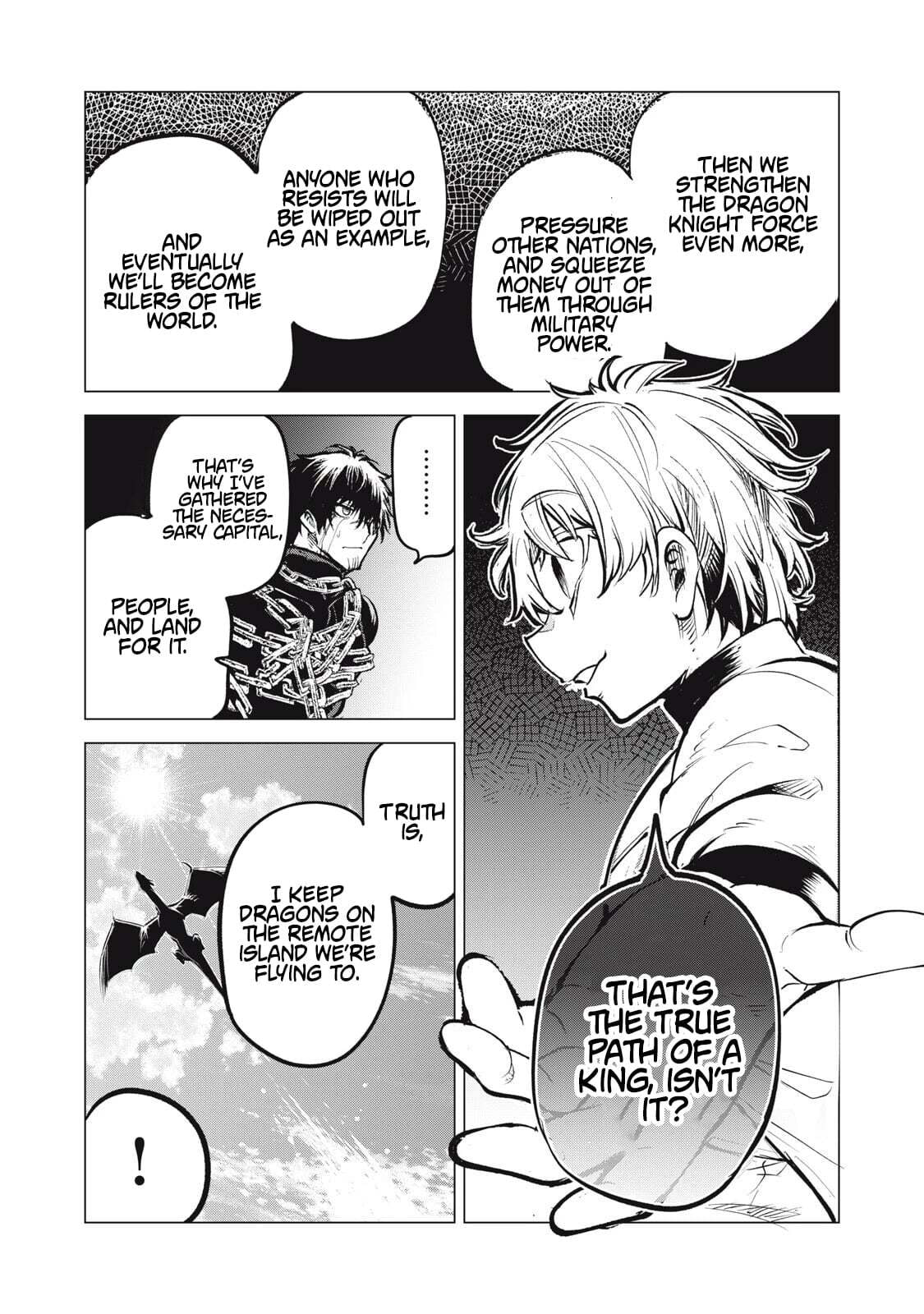 Kuni wo Owareta Ryuushi-san, Hirowareta Ringoku de Ukkari Musou Shiteshimau. Jakushou Kokka ga Tairiku Saikyou no Ryuu no Rakuen ni Naru made Chapter 39 page 13 - 