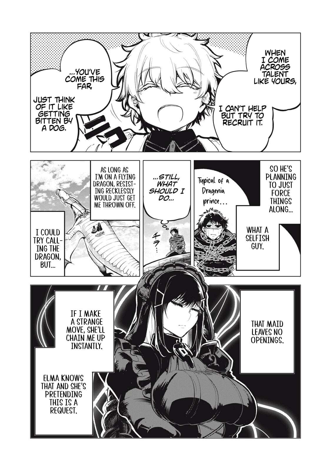 Kuni wo Owareta Ryuushi-san, Hirowareta Ringoku de Ukkari Musou Shiteshimau. Jakushou Kokka ga Tairiku Saikyou no Ryuu no Rakuen ni Naru made Chapter 39 page 15 - 
