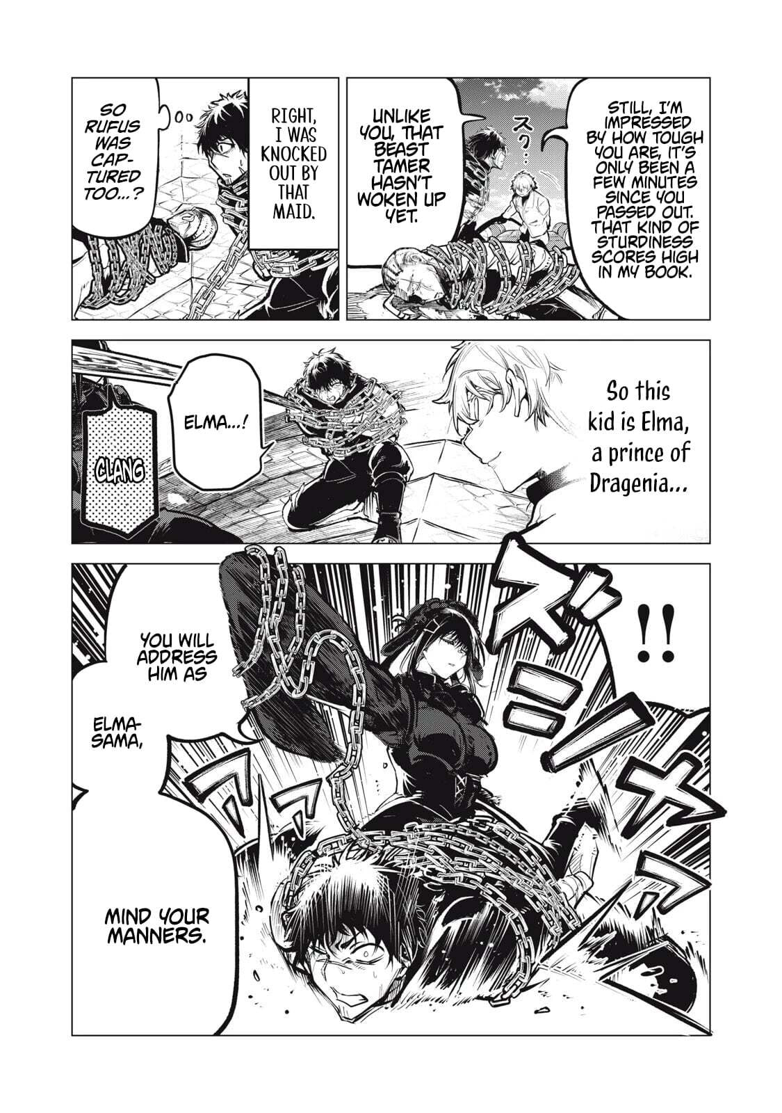 Kuni wo Owareta Ryuushi-san, Hirowareta Ringoku de Ukkari Musou Shiteshimau. Jakushou Kokka ga Tairiku Saikyou no Ryuu no Rakuen ni Naru made Chapter 39 page 9 - 