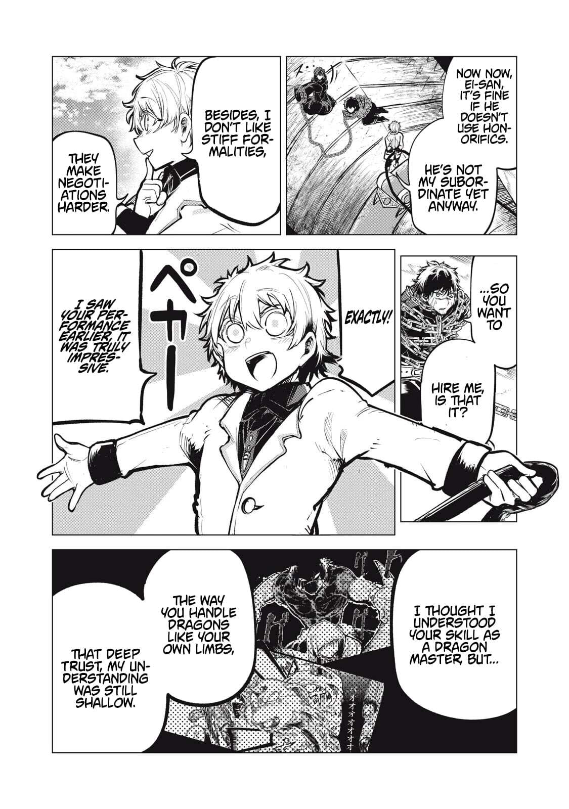 Kuni wo Owareta Ryuushi-san, Hirowareta Ringoku de Ukkari Musou Shiteshimau. Jakushou Kokka ga Tairiku Saikyou no Ryuu no Rakuen ni Naru made Chapter 39 page 10 - 