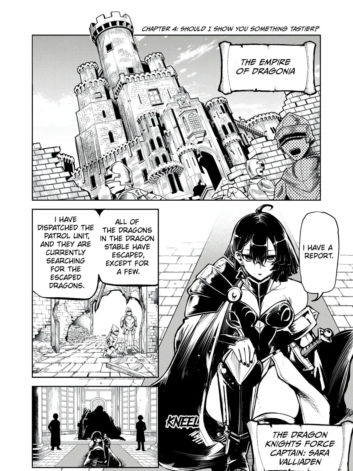 Kuni wo Owareta Ryuushi-san, Hirowareta Ringoku de Ukkari Musou Shiteshimau. Jakushou Kokka ga Tairiku Saikyou no Ryuu no Rakuen ni Naru made Chapter 4 page 2 - 