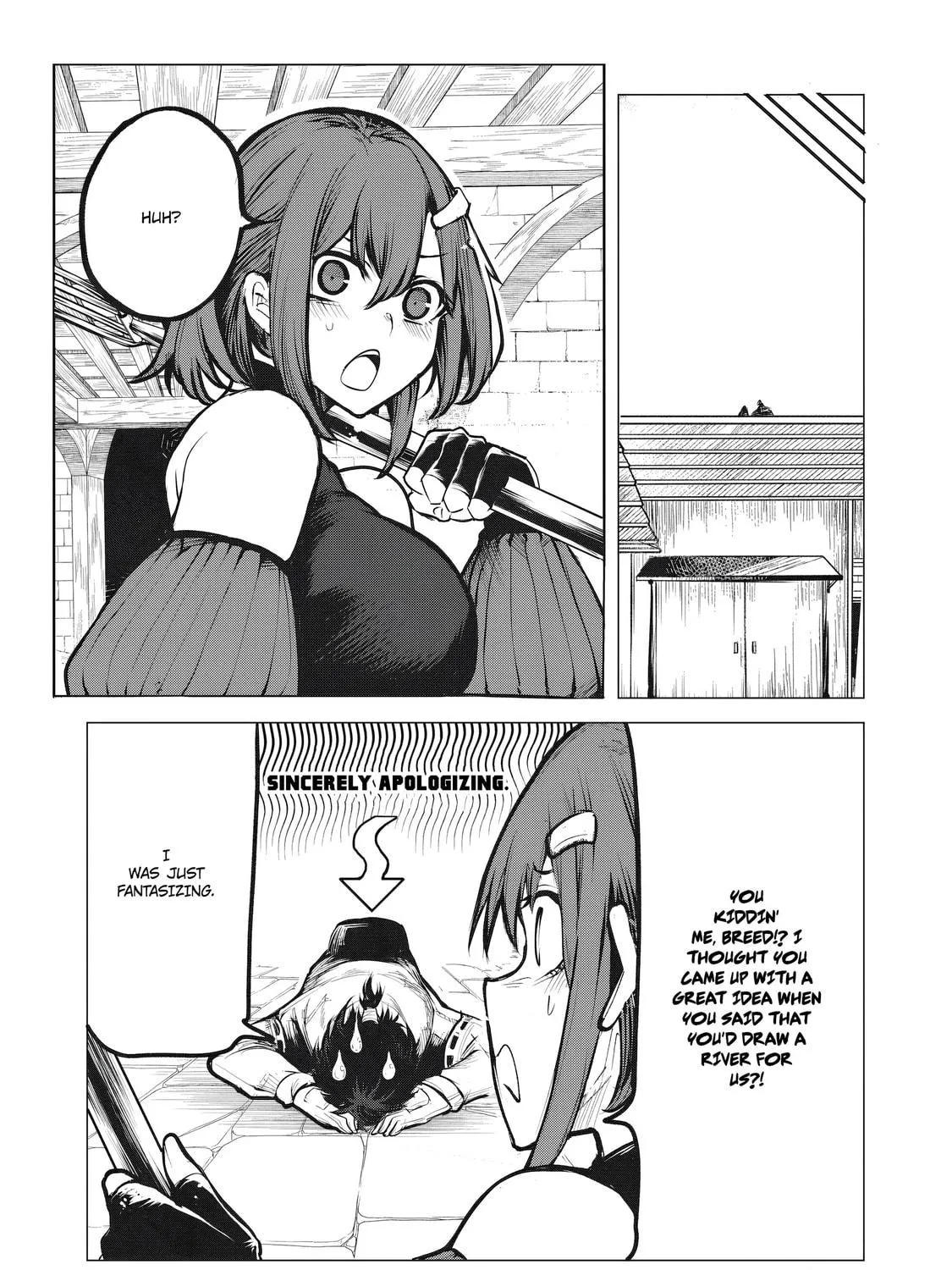 Kuni wo Owareta Ryuushi-san, Hirowareta Ringoku de Ukkari Musou Shiteshimau. Jakushou Kokka ga Tairiku Saikyou no Ryuu no Rakuen ni Naru made Chapter 5 page 8 - 