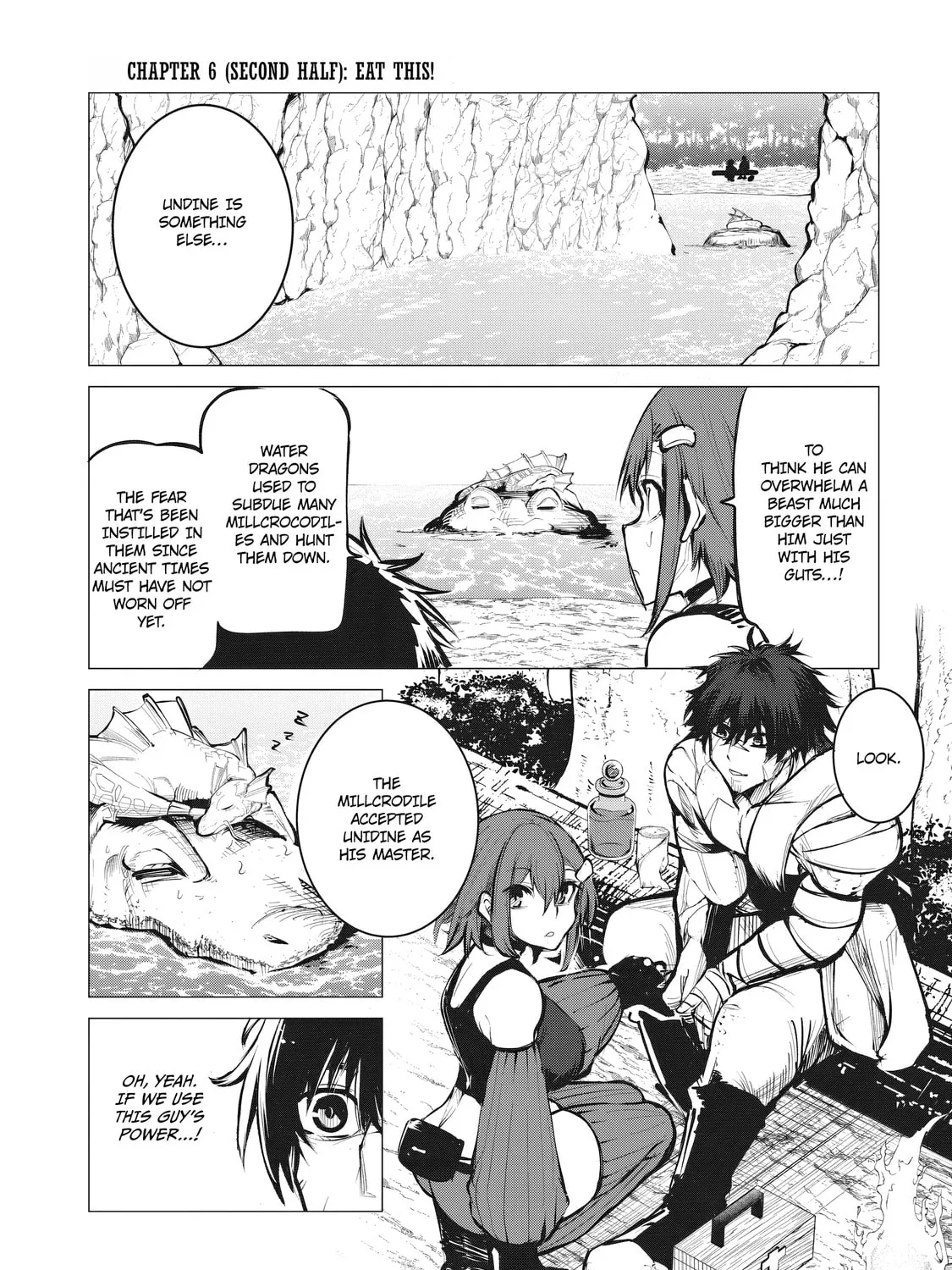 Kuni wo Owareta Ryuushi-san, Hirowareta Ringoku de Ukkari Musou Shiteshimau. Jakushou Kokka ga Tairiku Saikyou no Ryuu no Rakuen ni Naru made Chapter 6.2 page 1 - 