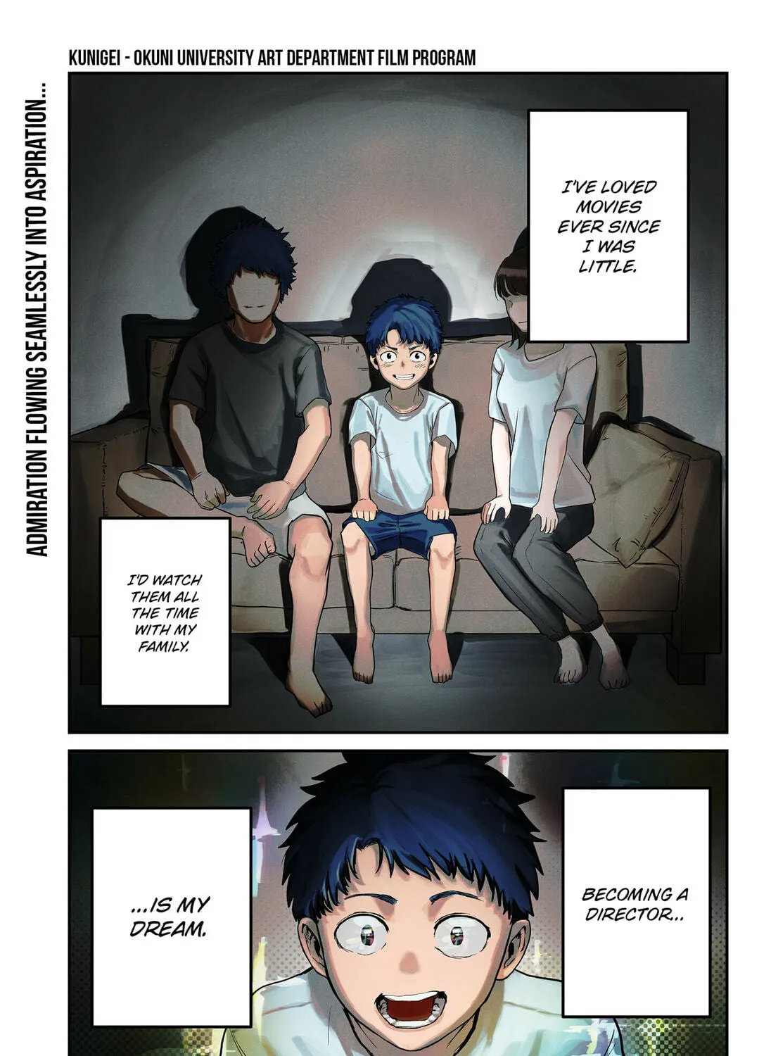 Kunigei: Okuni University Art Department Film Program Chapter 1 page 1 - 