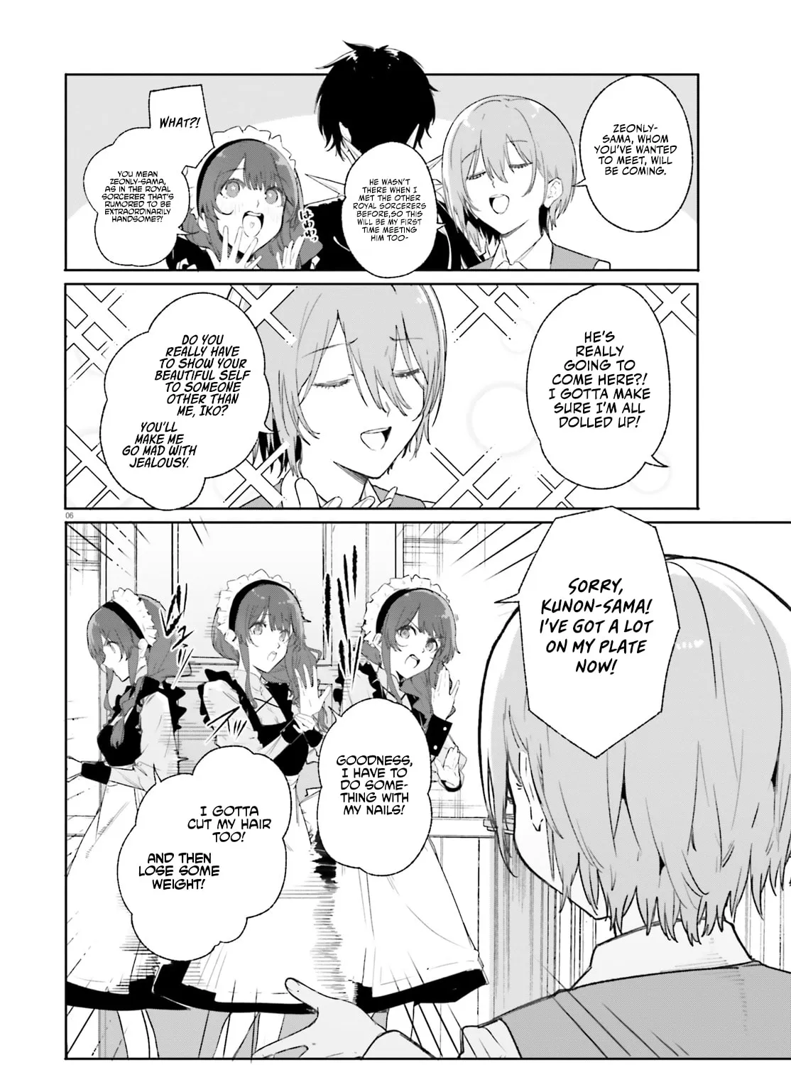 Kunon the Sorcerer Can See Through Chapter 10 page 12 - 
