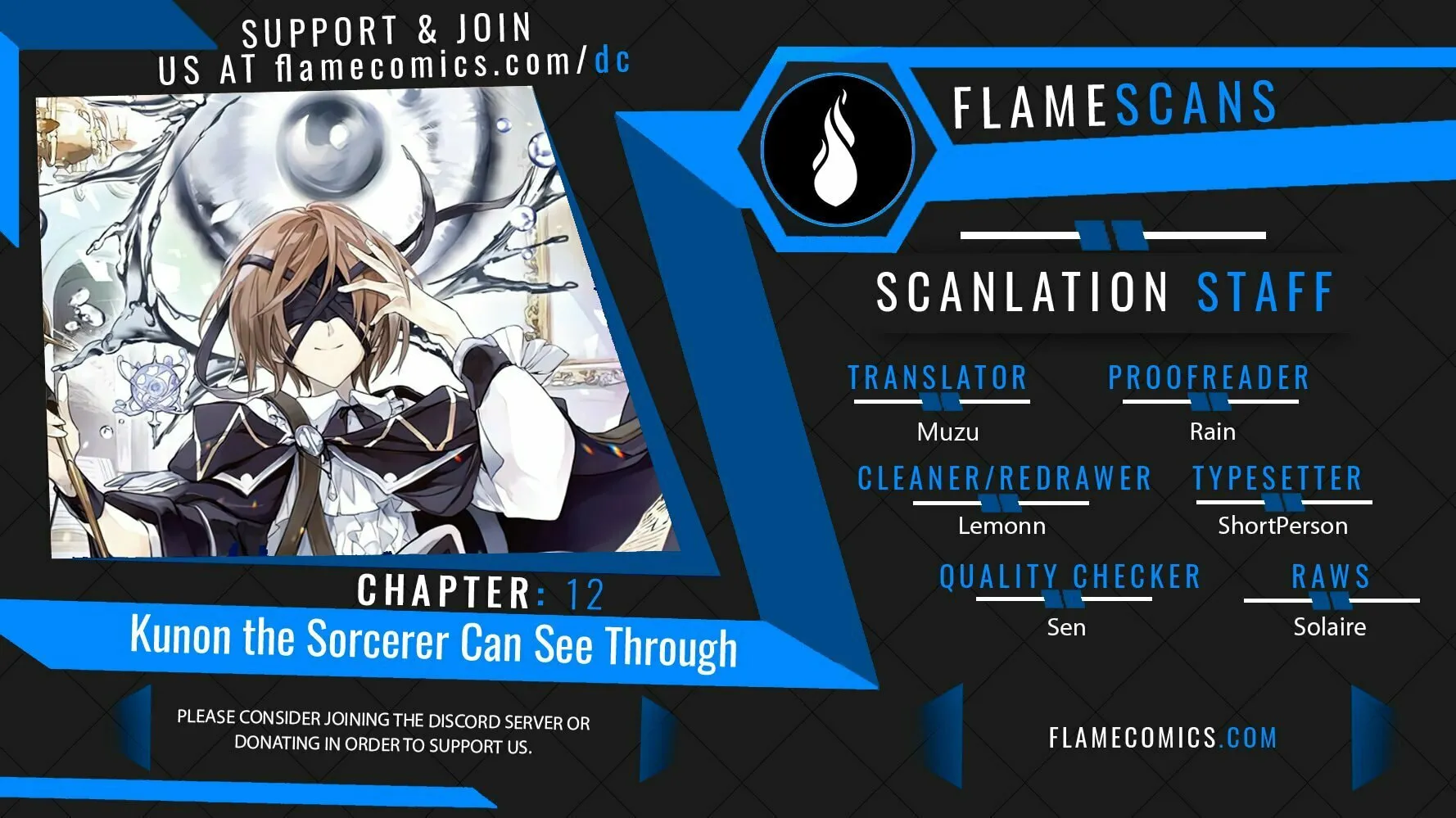 Kunon the Sorcerer Can See Through Chapter 12 page 1 - 