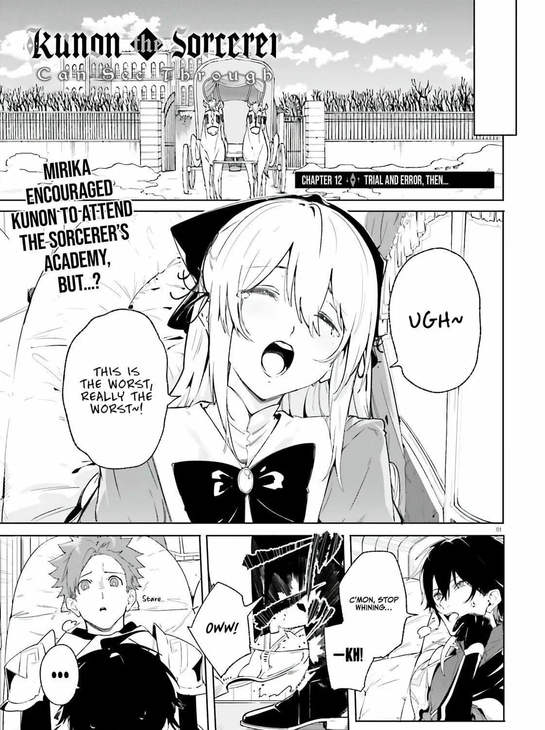 Kunon the Sorcerer Can See Through Chapter 12 page 2 - 