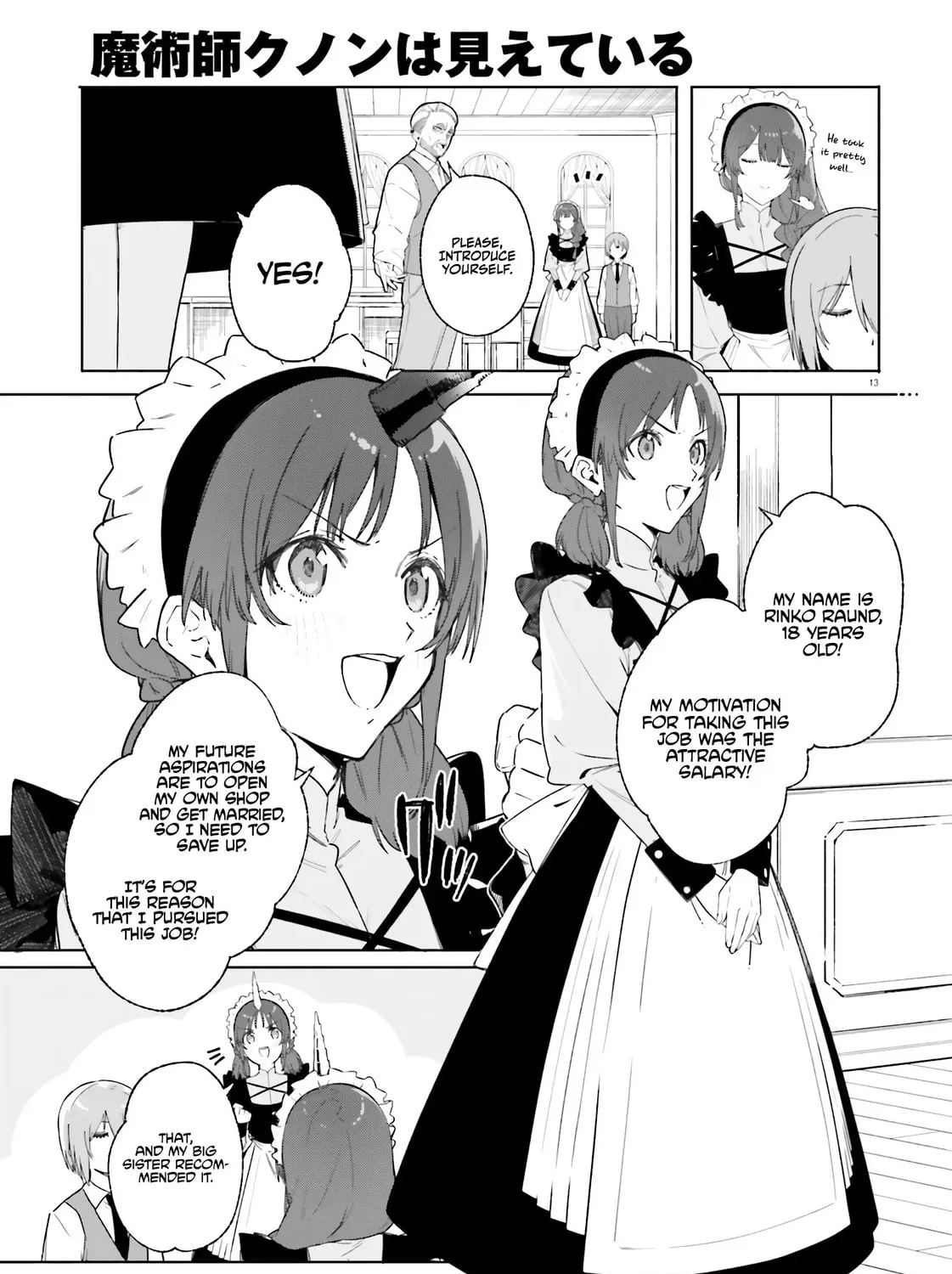 Kunon the Sorcerer Can See Through Chapter 14 page 24 - 