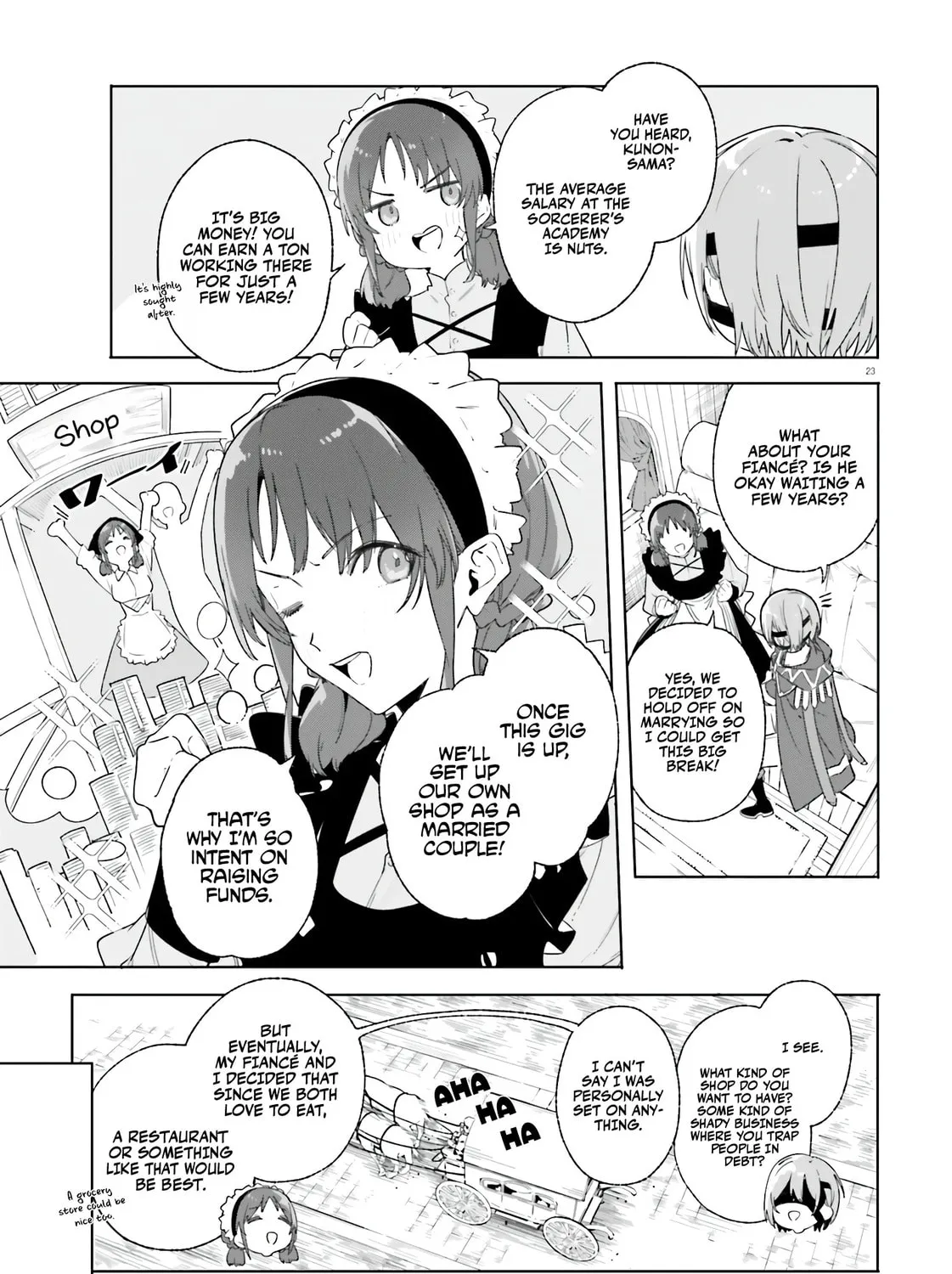 Kunon the Sorcerer Can See Through Chapter 14 page 44 - 