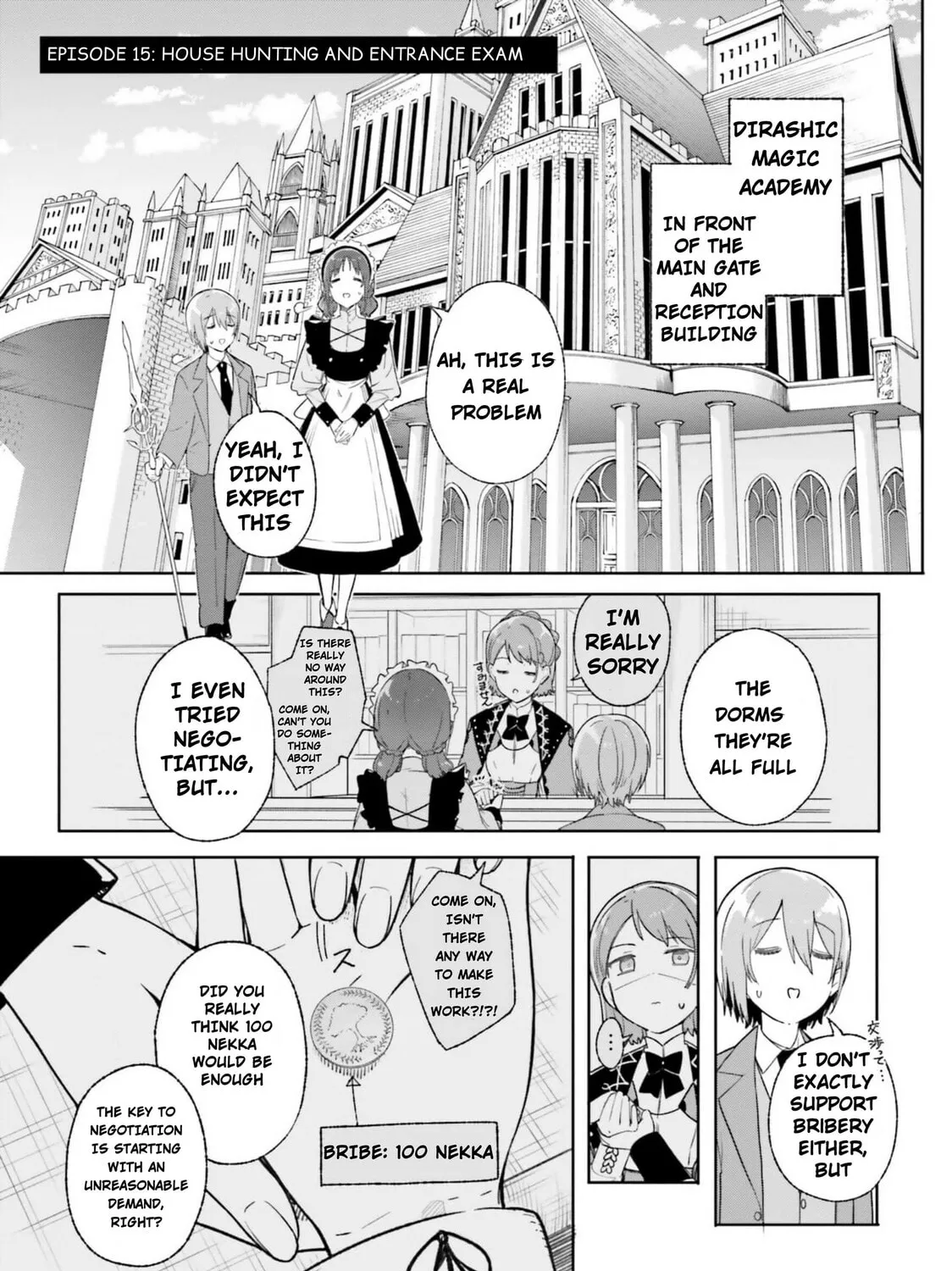Kunon the Sorcerer Can See Through Chapter 15 page 1 - 