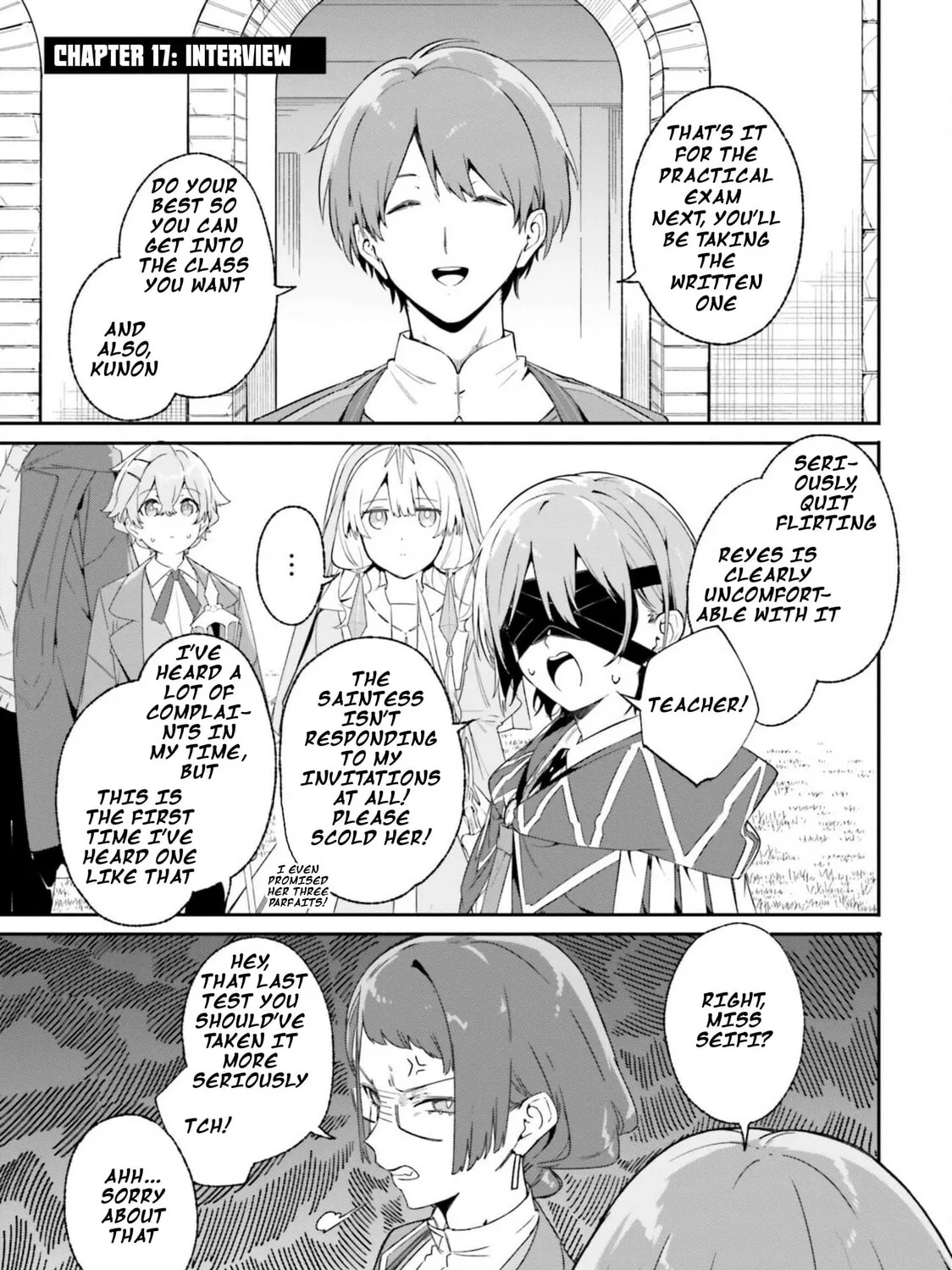Kunon the Sorcerer Can See Through Chapter 17 page 1 - 
