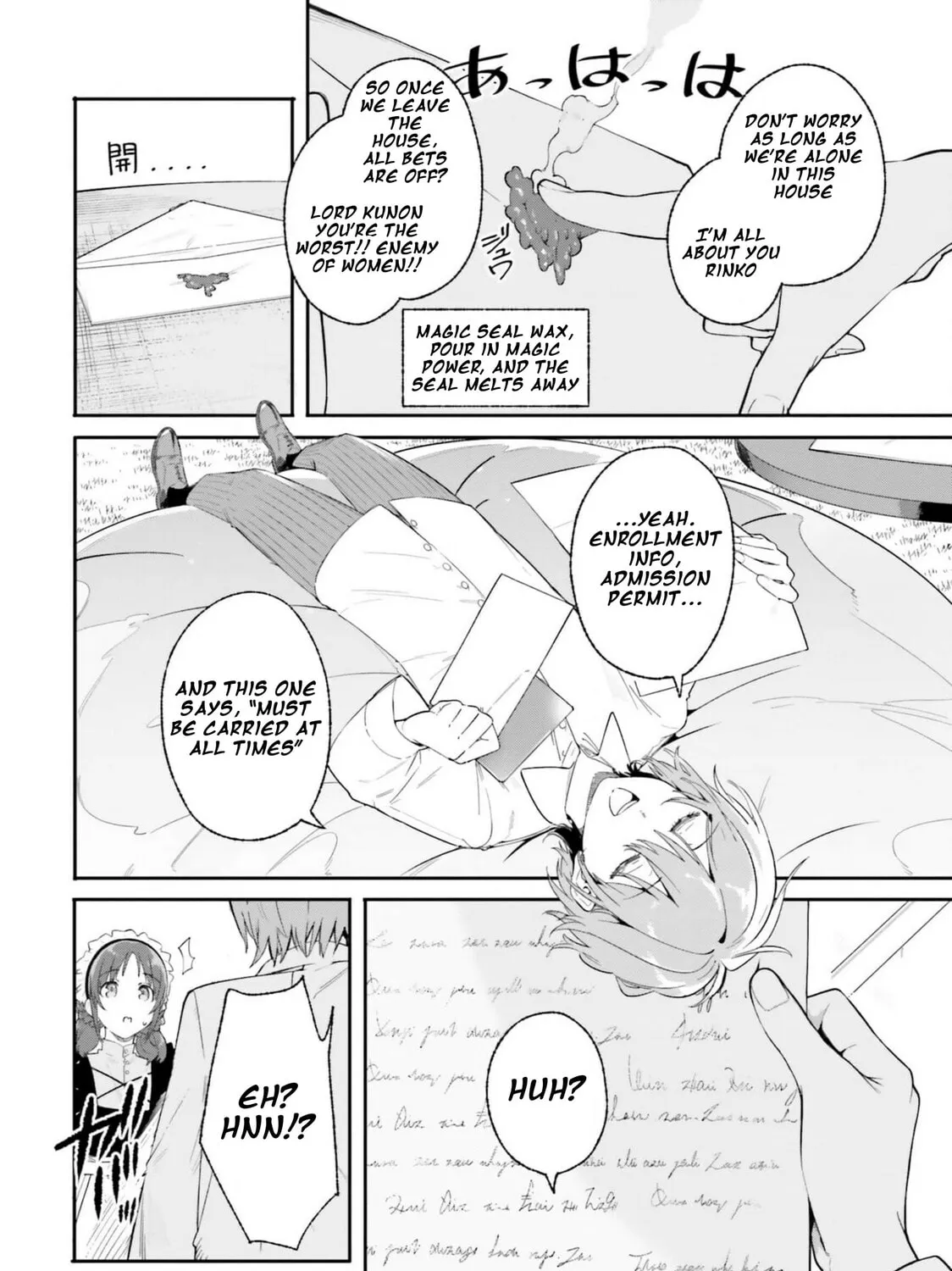 Kunon the Sorcerer Can See Through Chapter 17 page 51 - 