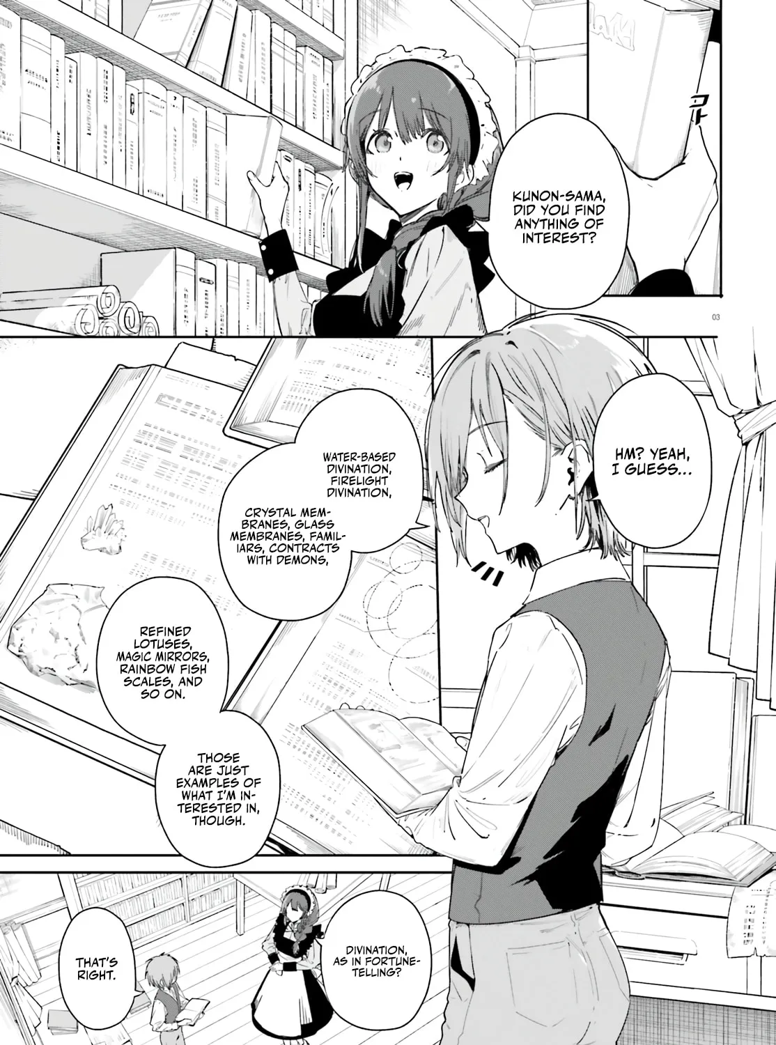 Kunon the Sorcerer Can See Through Chapter 3 page 6 - 