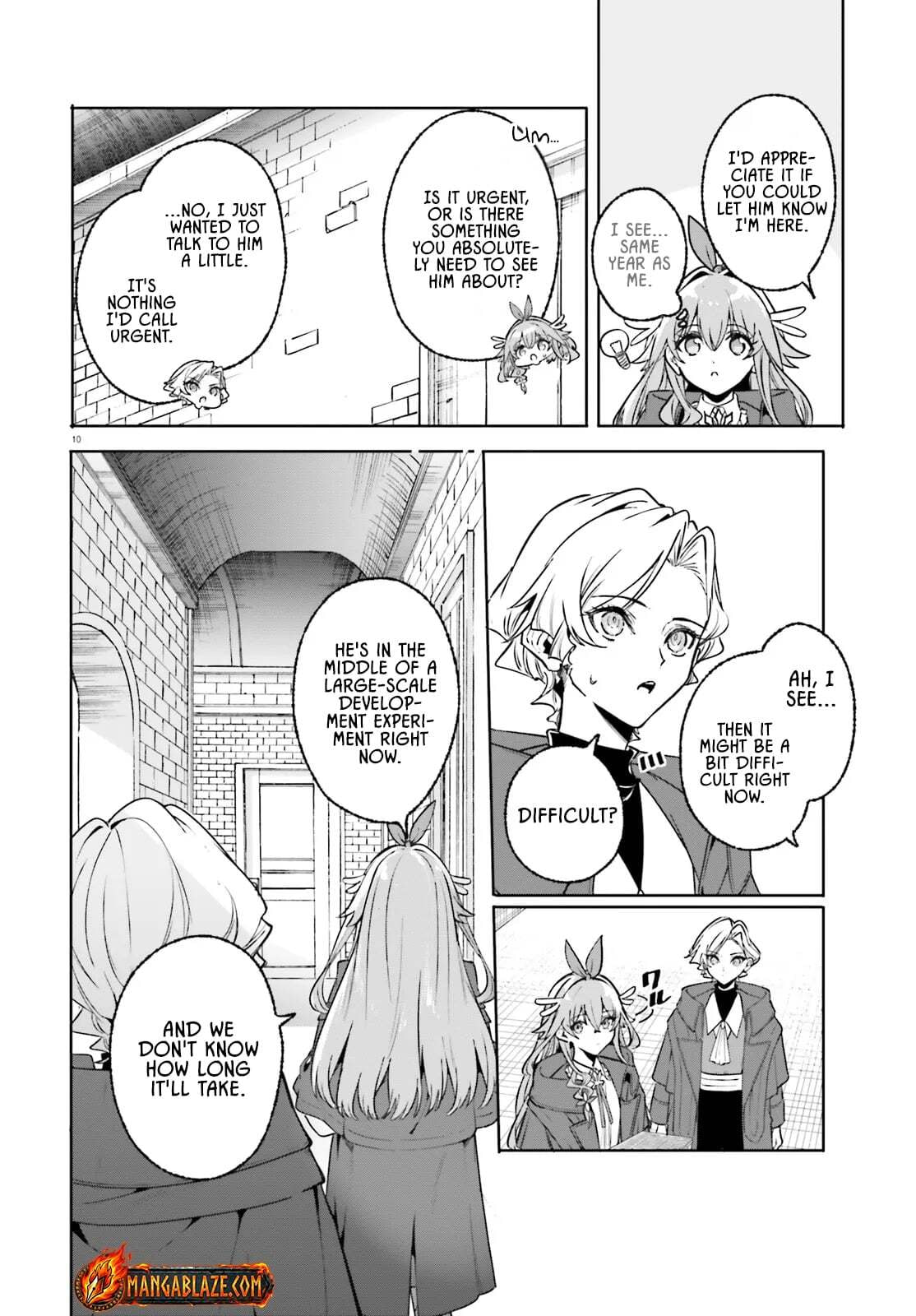 Kunon the Sorcerer Can See Through Chapter 45.1 page 10 - 