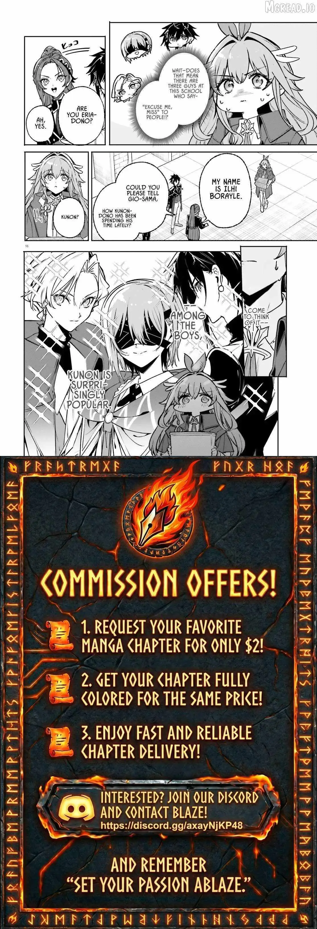 Kunon the Sorcerer Can See Through Chapter 45 page 16 - 