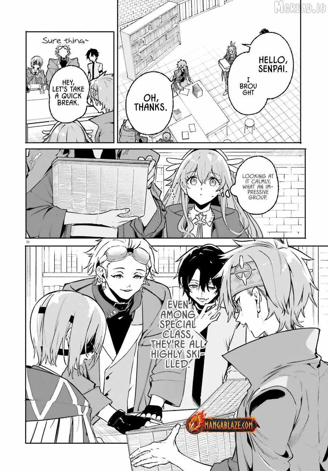 Kunon the Sorcerer Can See Through Chapter 45 page 6 - 