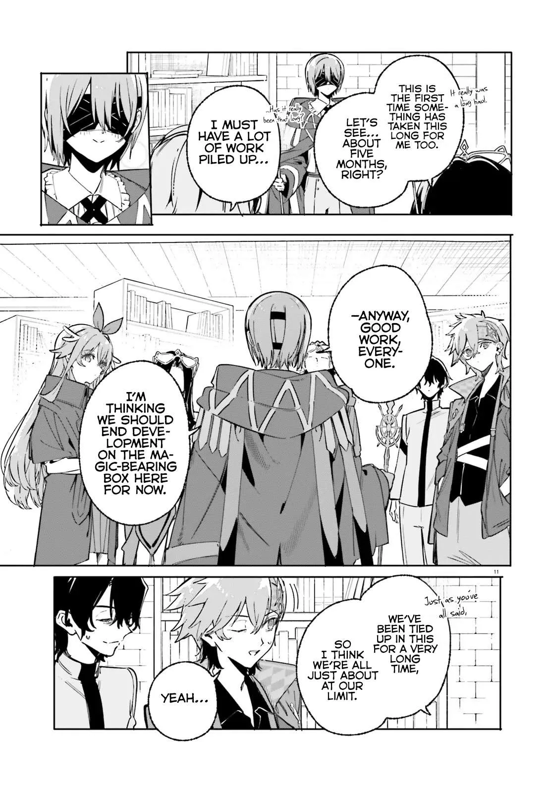 Kunon the Sorcerer Can See Through Chapter 48.1 page 11 - 