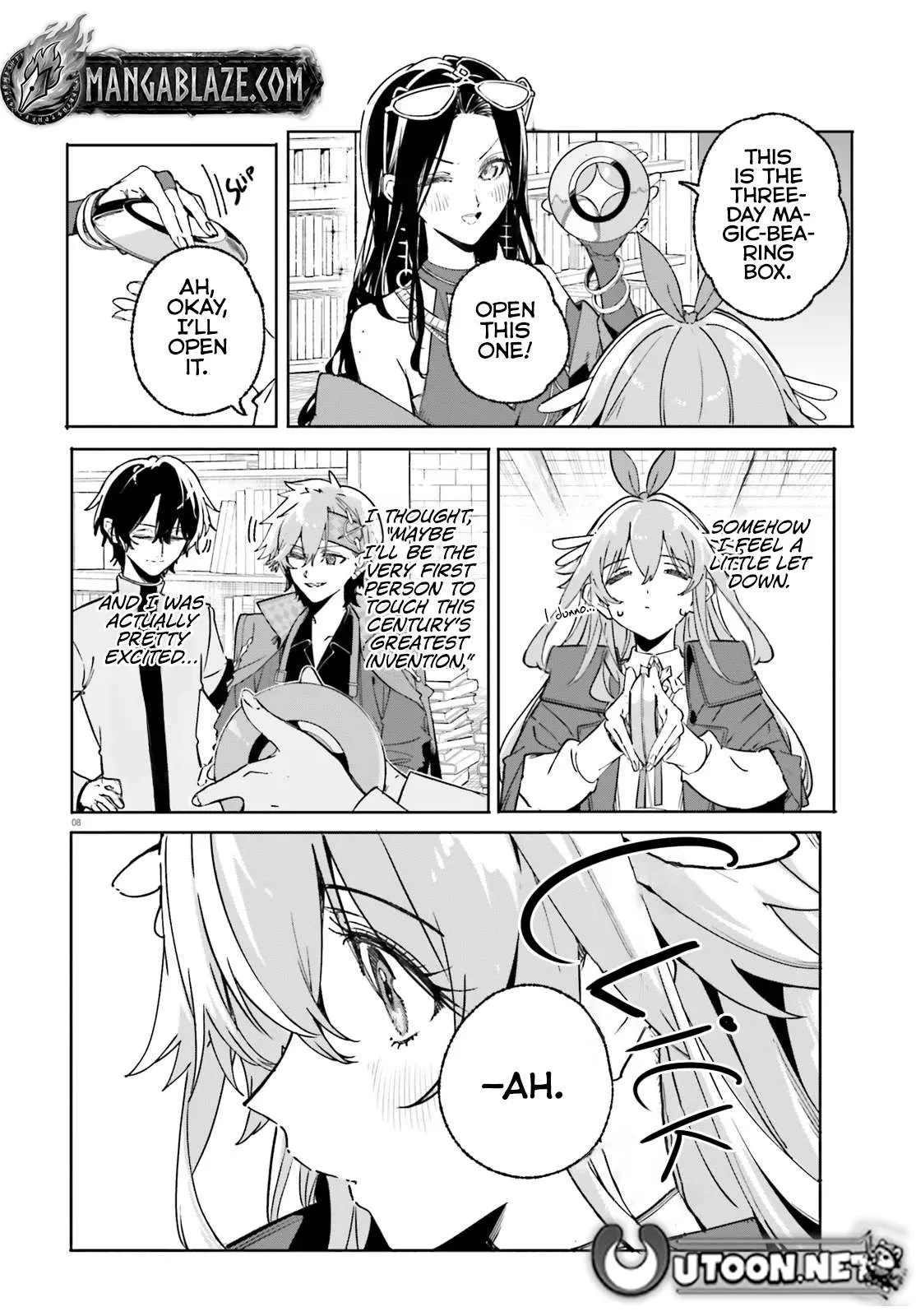 Kunon the Sorcerer Can See Through Chapter 48.1 page 8 - 